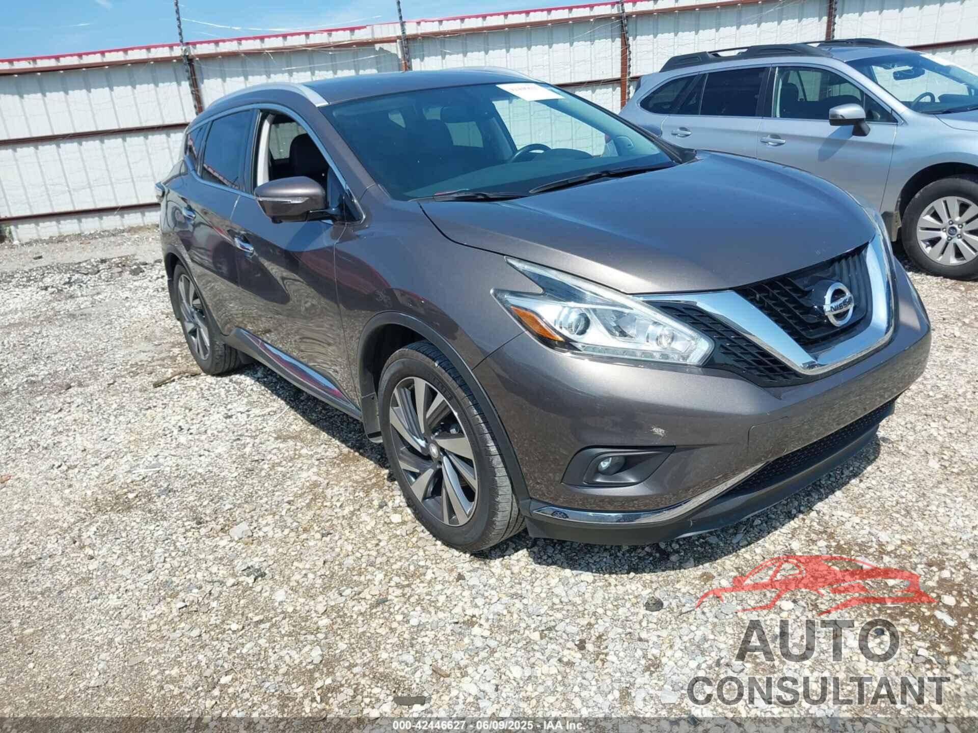 NISSAN MURANO 2015 - 5N1AZ2MG1FN253039