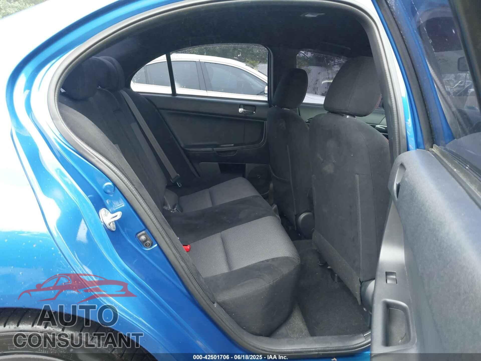 MITSUBISHI LANCER EVOLUTION 2015 - JA32W7FV2FU028160