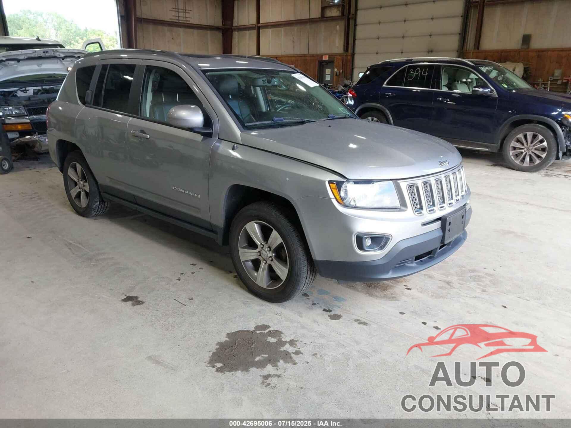 JEEP COMPASS 2017 - 1C4NJDEB5HD168161
