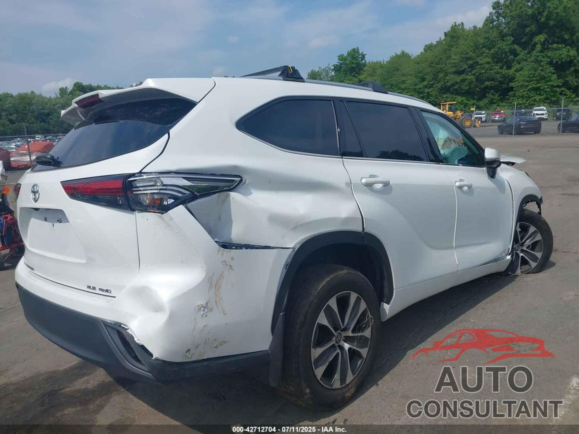 TOYOTA HIGHLANDER 2022 - 5TDGZRBH4NS241575