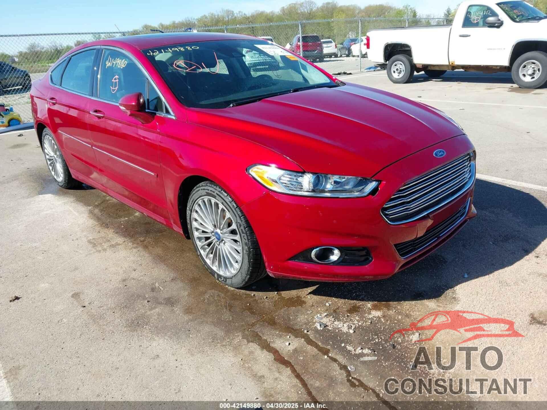 FORD FUSION 2013 - 3FA6P0K9XDR118134