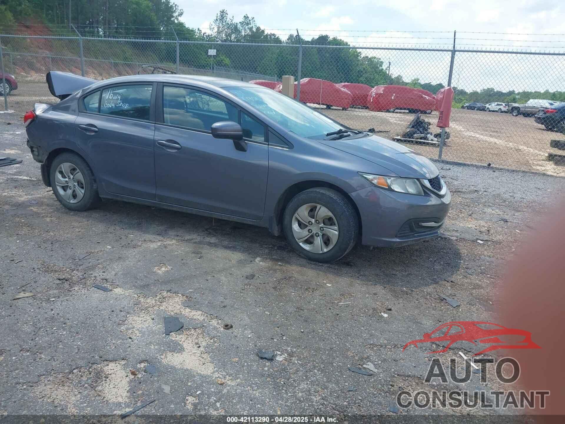 HONDA CIVIC 2014 - 2HGFB2F57EH533633