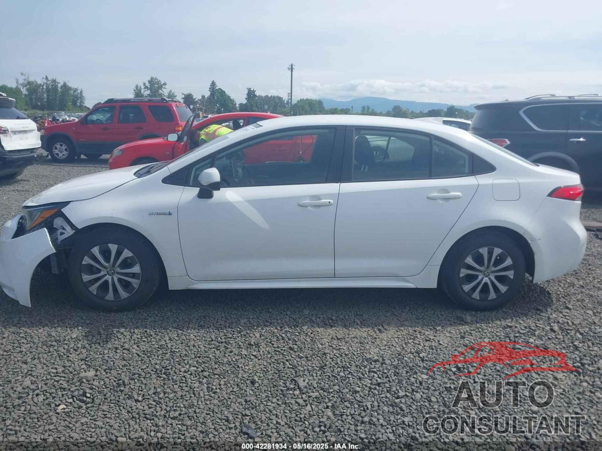 TOYOTA COROLLA 2021 - JTDEAMDE6MJ002447