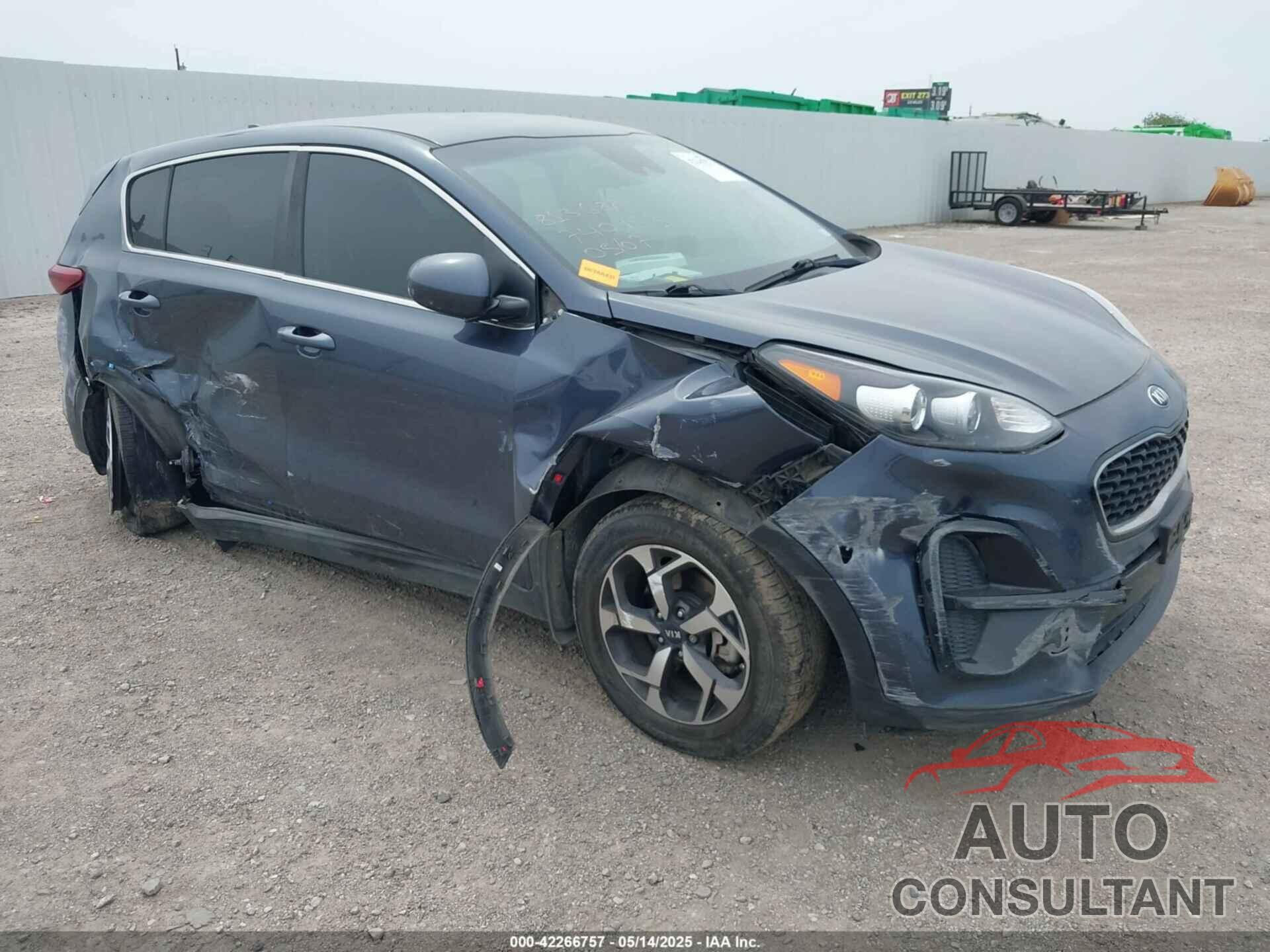 KIA SPORTAGE 2020 - KNDPM3AC6L7740953