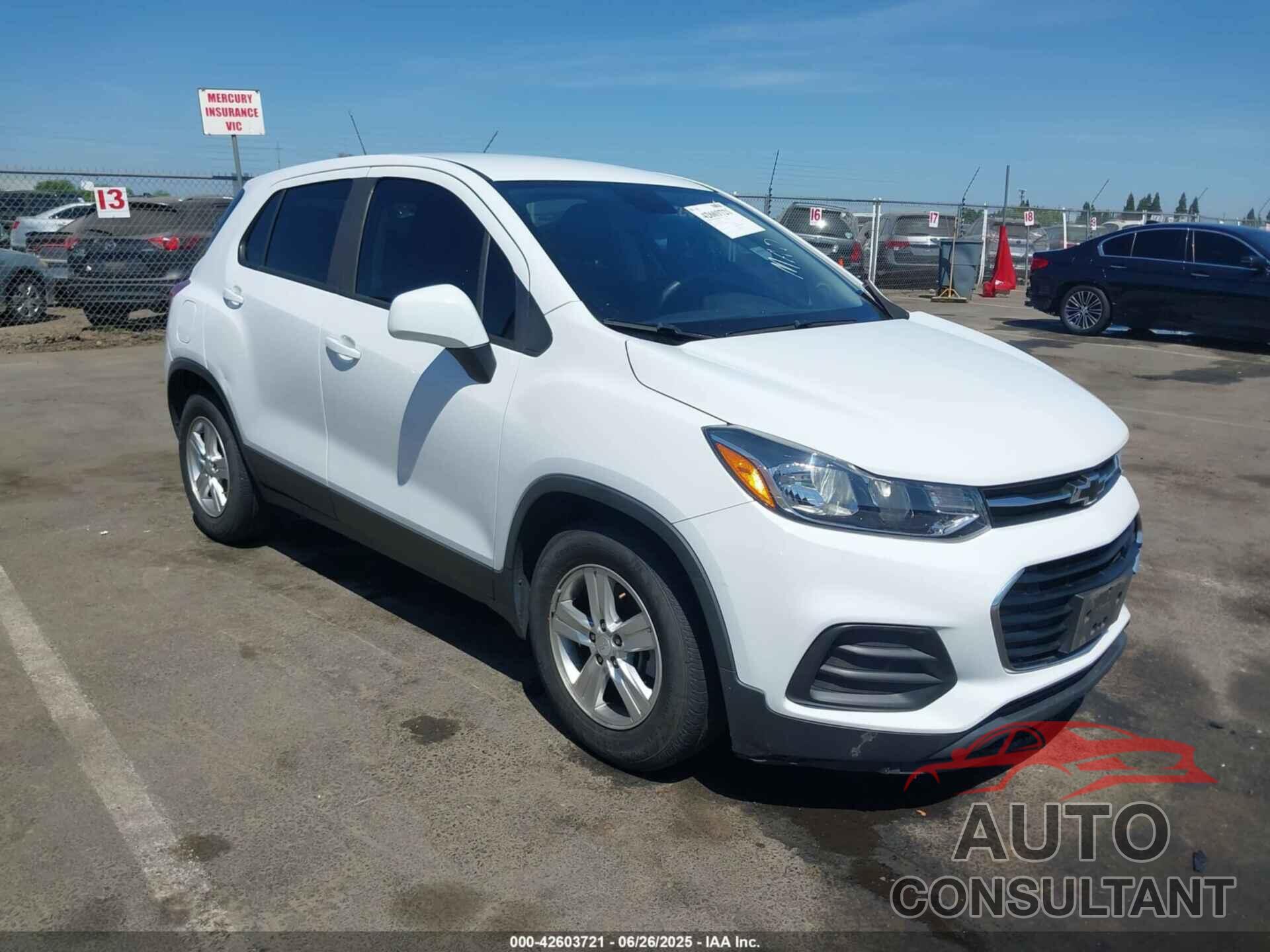 CHEVROLET TRAX 2019 - 3GNCJKSB4KL246955