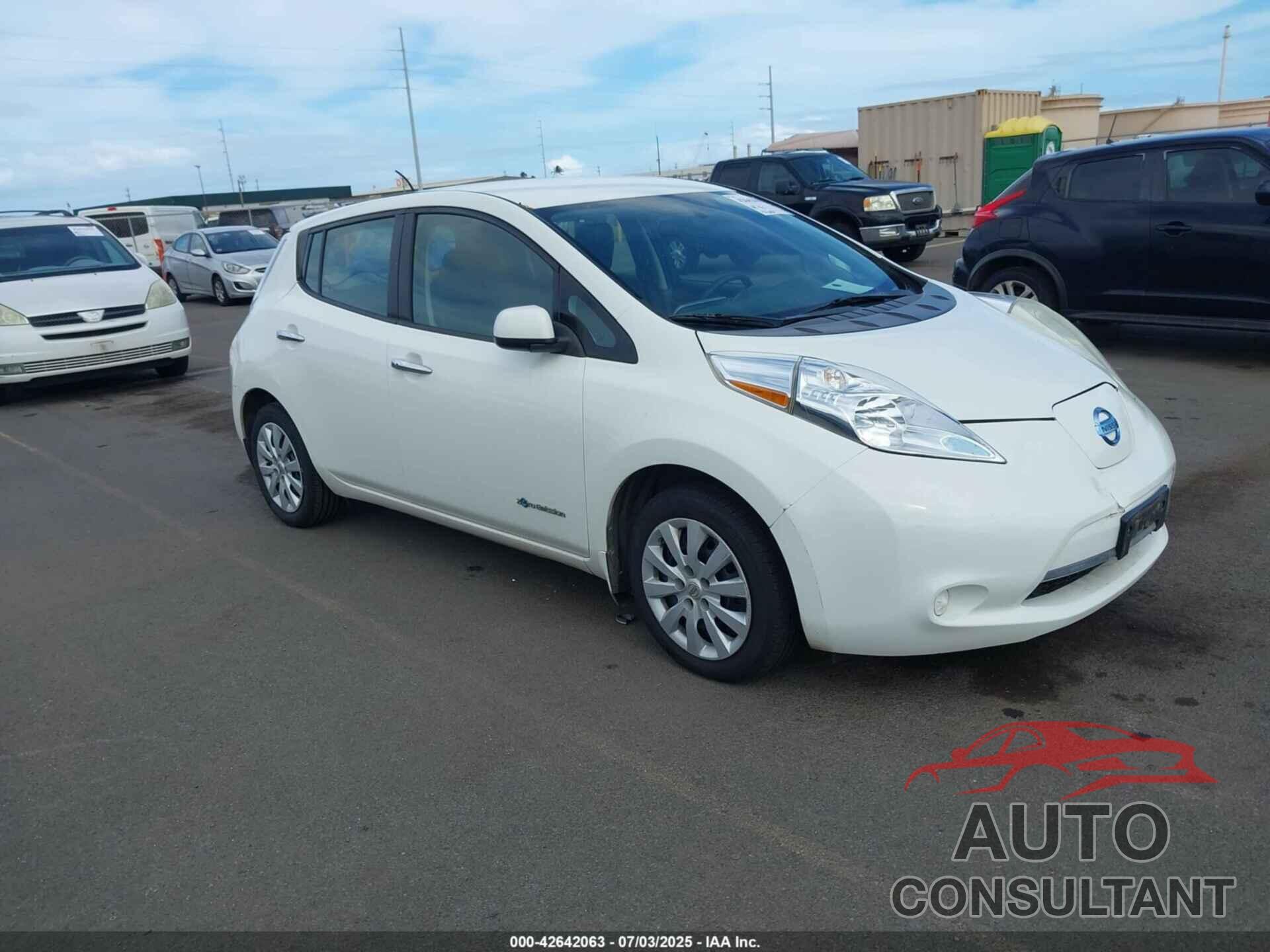NISSAN LEAF 2015 - 1N4AZ0CP9FC330171