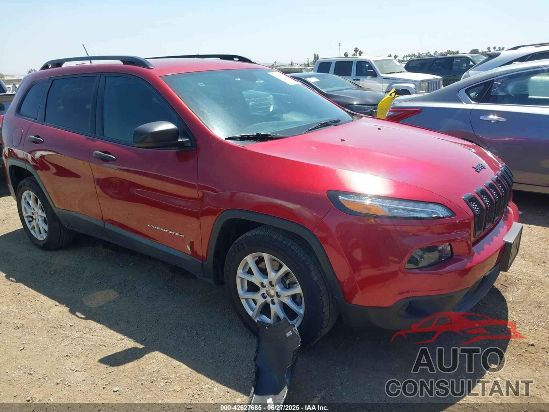 JEEP CHEROKEE 2016 - 1C4PJLAB5GW281944