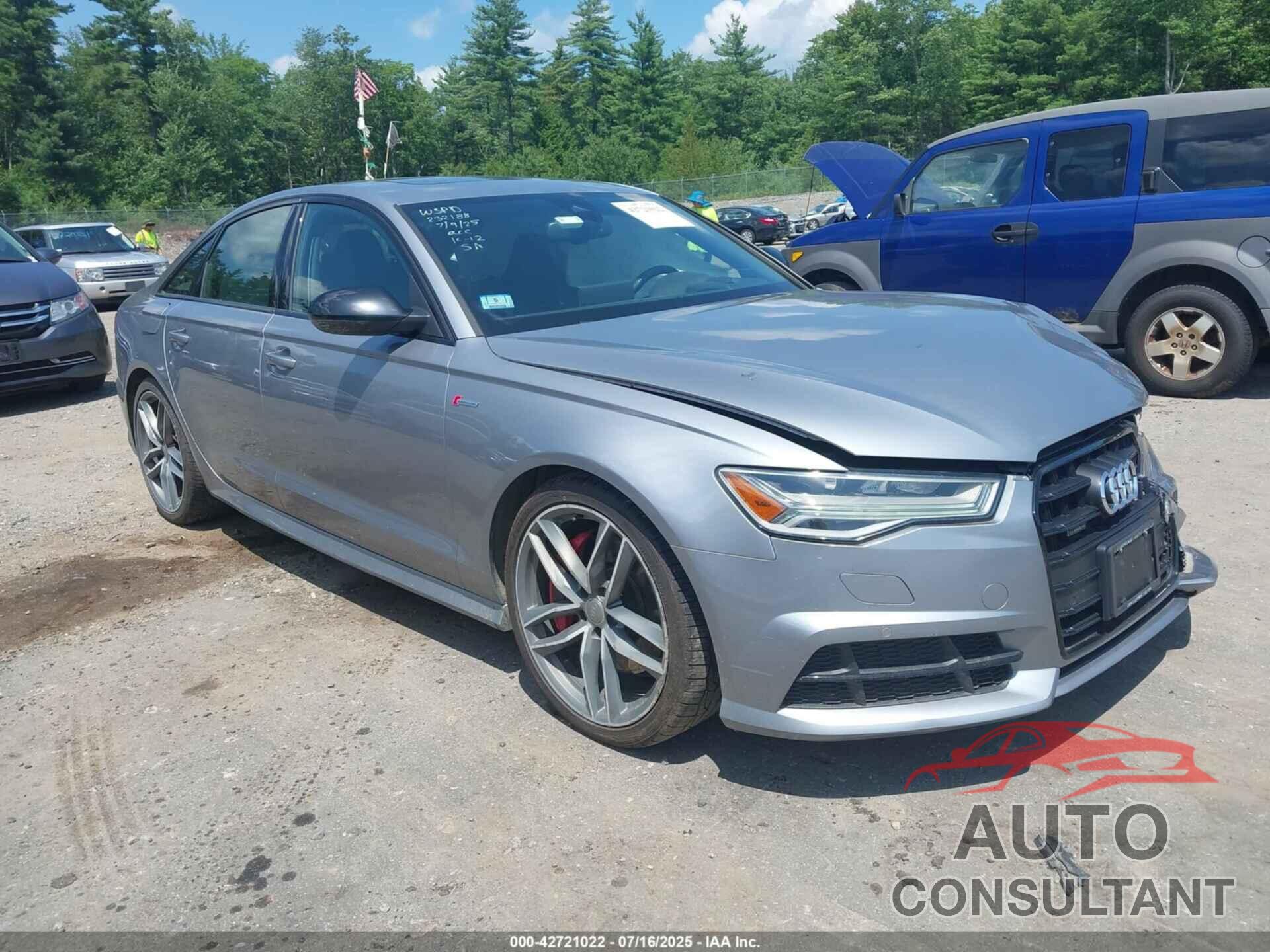 AUDI A6 2017 - WAUF3AFC6HN053502