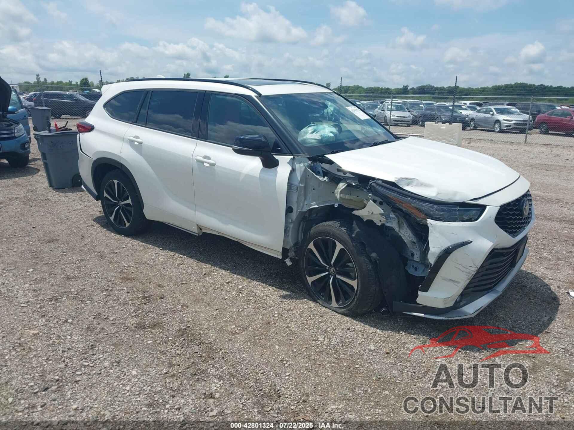 TOYOTA HIGHLANDER 2021 - 5TDJZRBH6MS066606