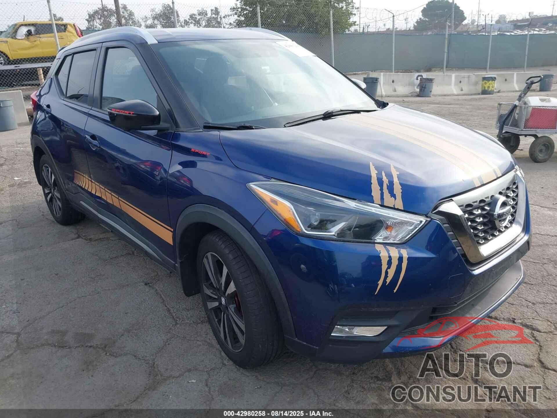 NISSAN KICKS 2019 - 3N1CP5CU6KL514366