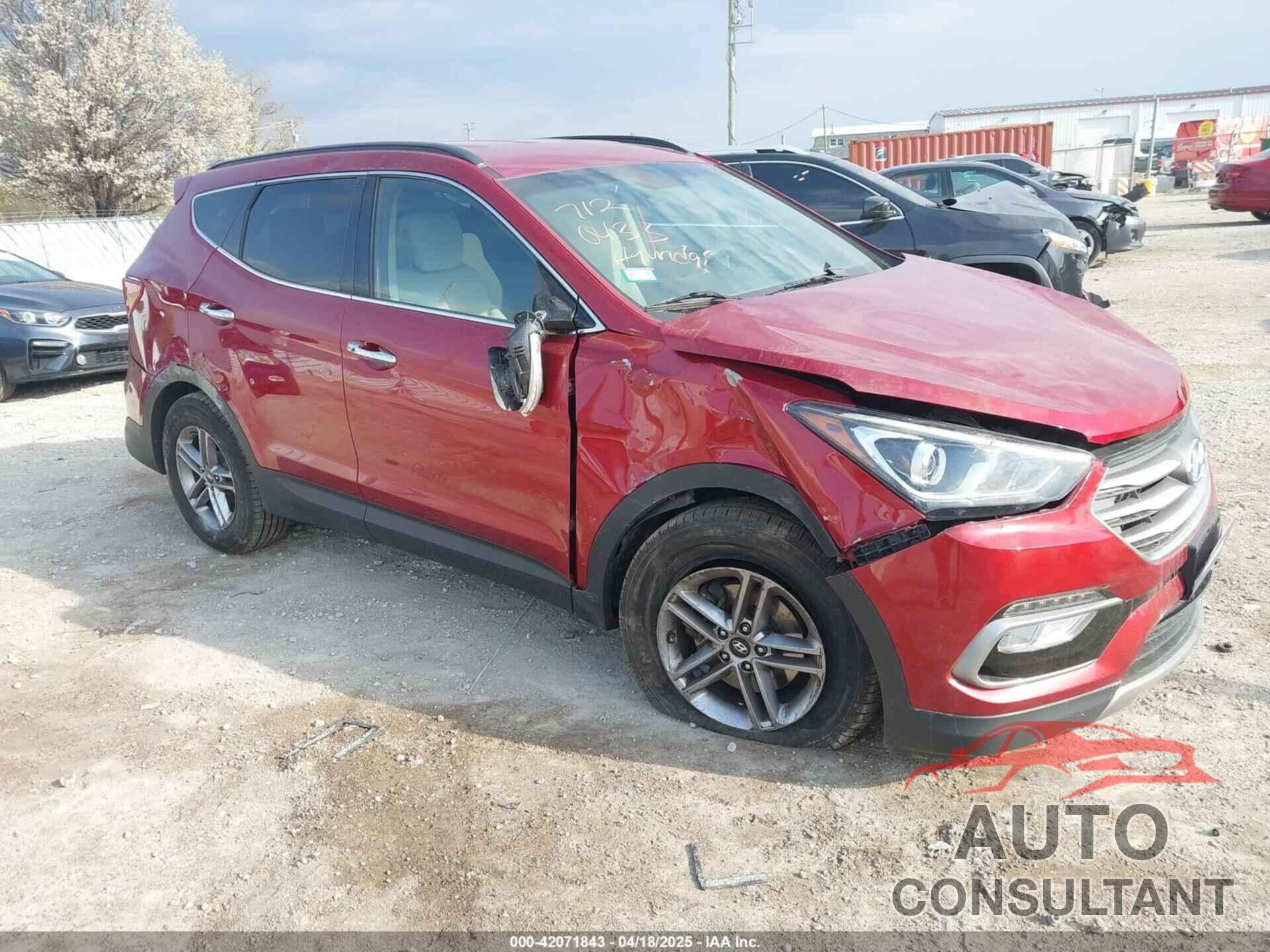 HYUNDAI SANTA FE SPORT 2018 - 5XYZUDLB1JG511227
