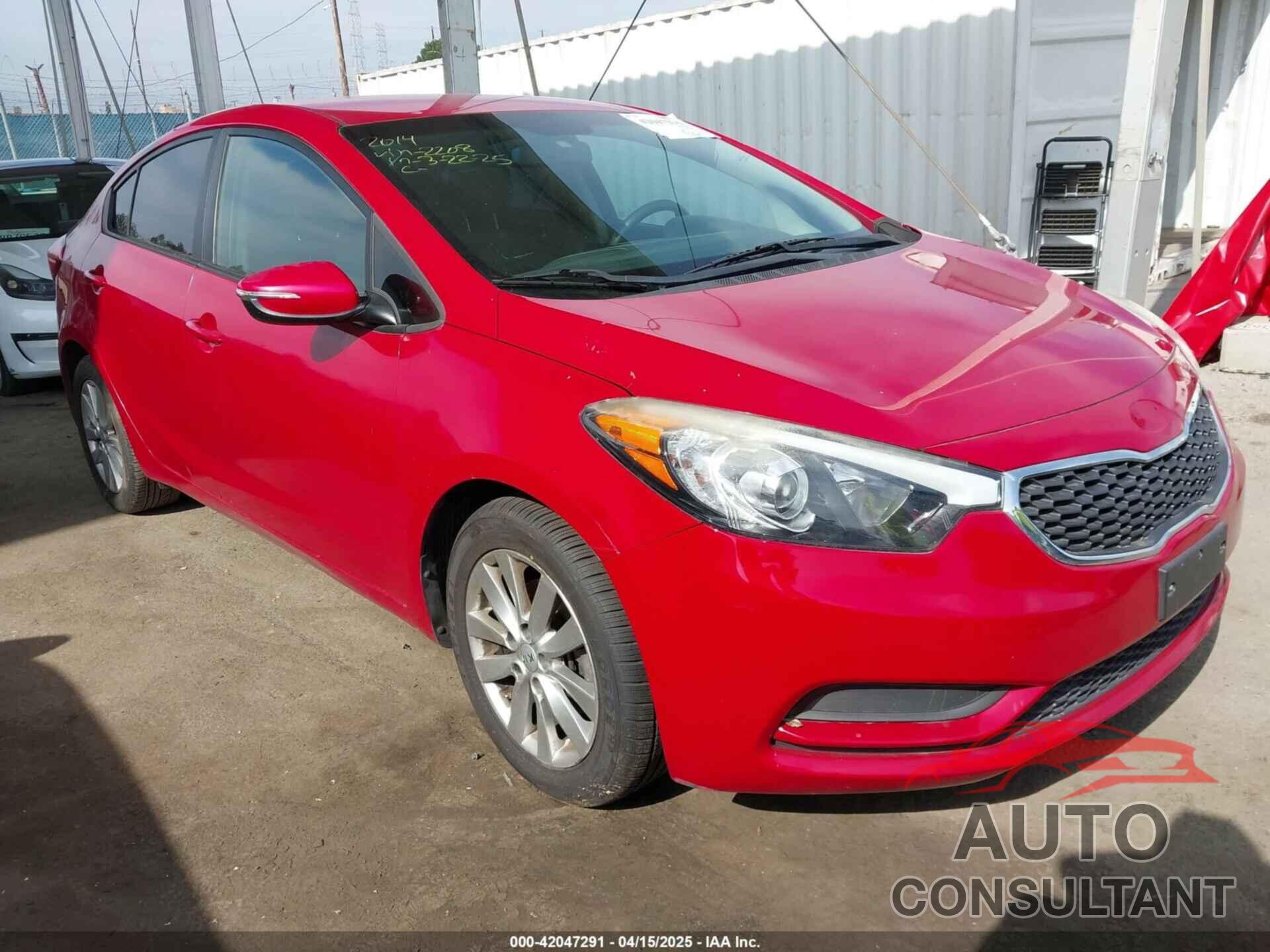 KIA FORTE 2014 - KNAFX4A60E5182208