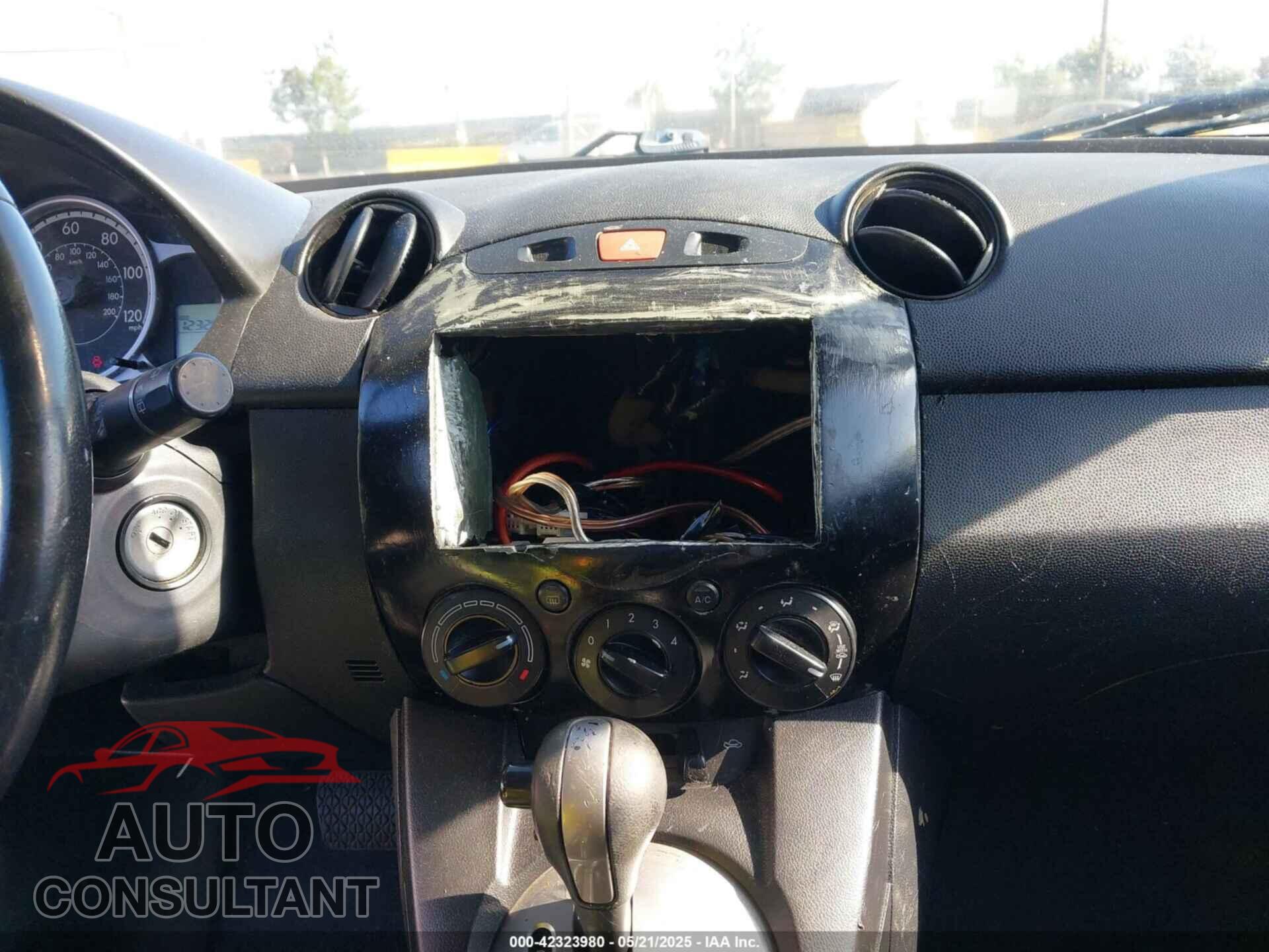 MAZDA MAZDA2 2011 - JM1DE1HZ7B0107688