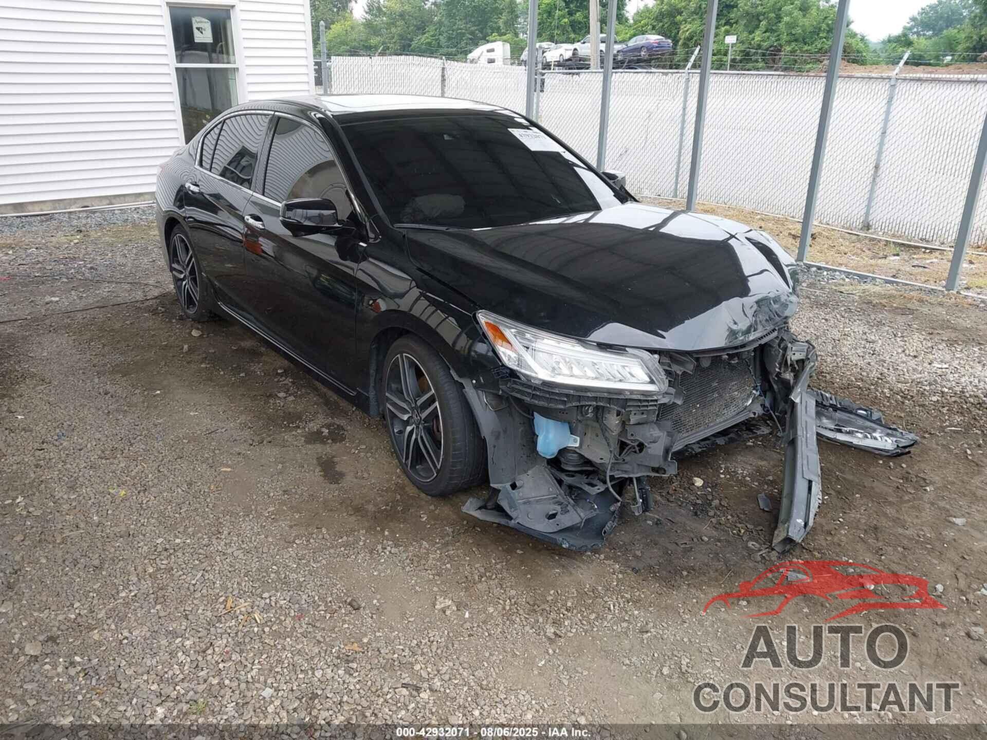 HONDA ACCORD 2017 - 1HGCR3F96HA039595