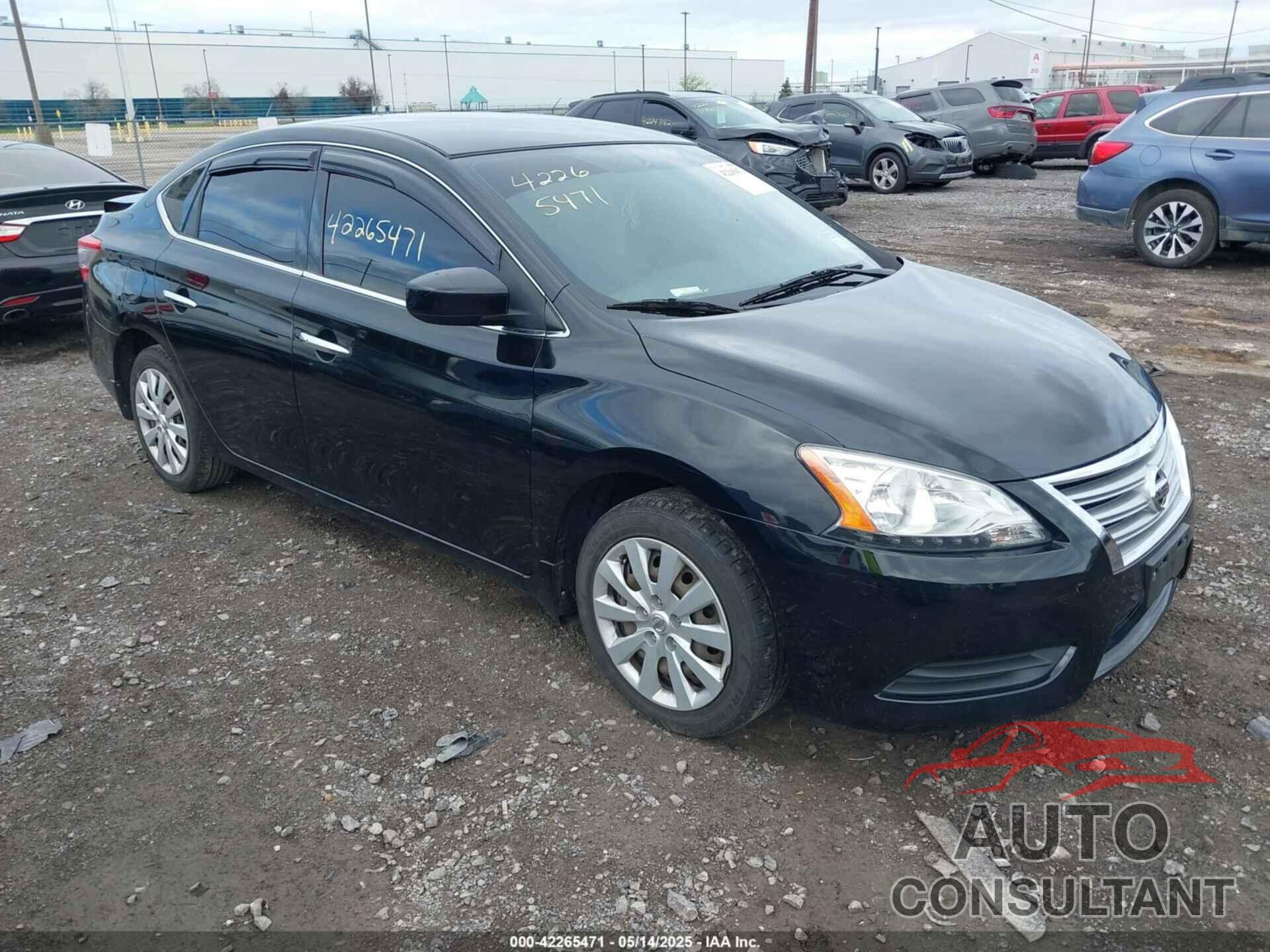 NISSAN SENTRA 2015 - 3N1AB7AP9FL6AFG15