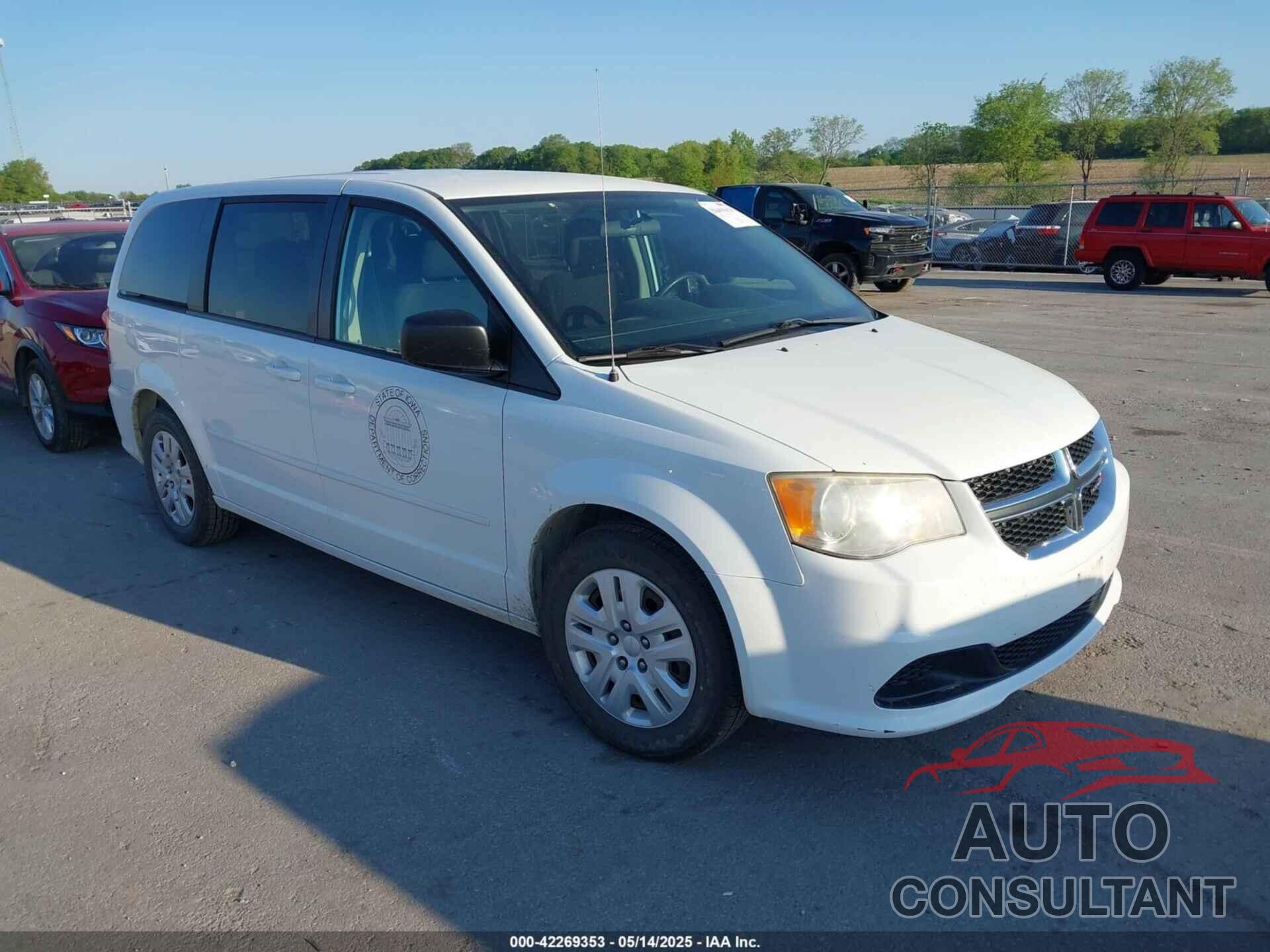 DODGE GRAND CARAVAN 2014 - 2C4RDGBG8ER239078
