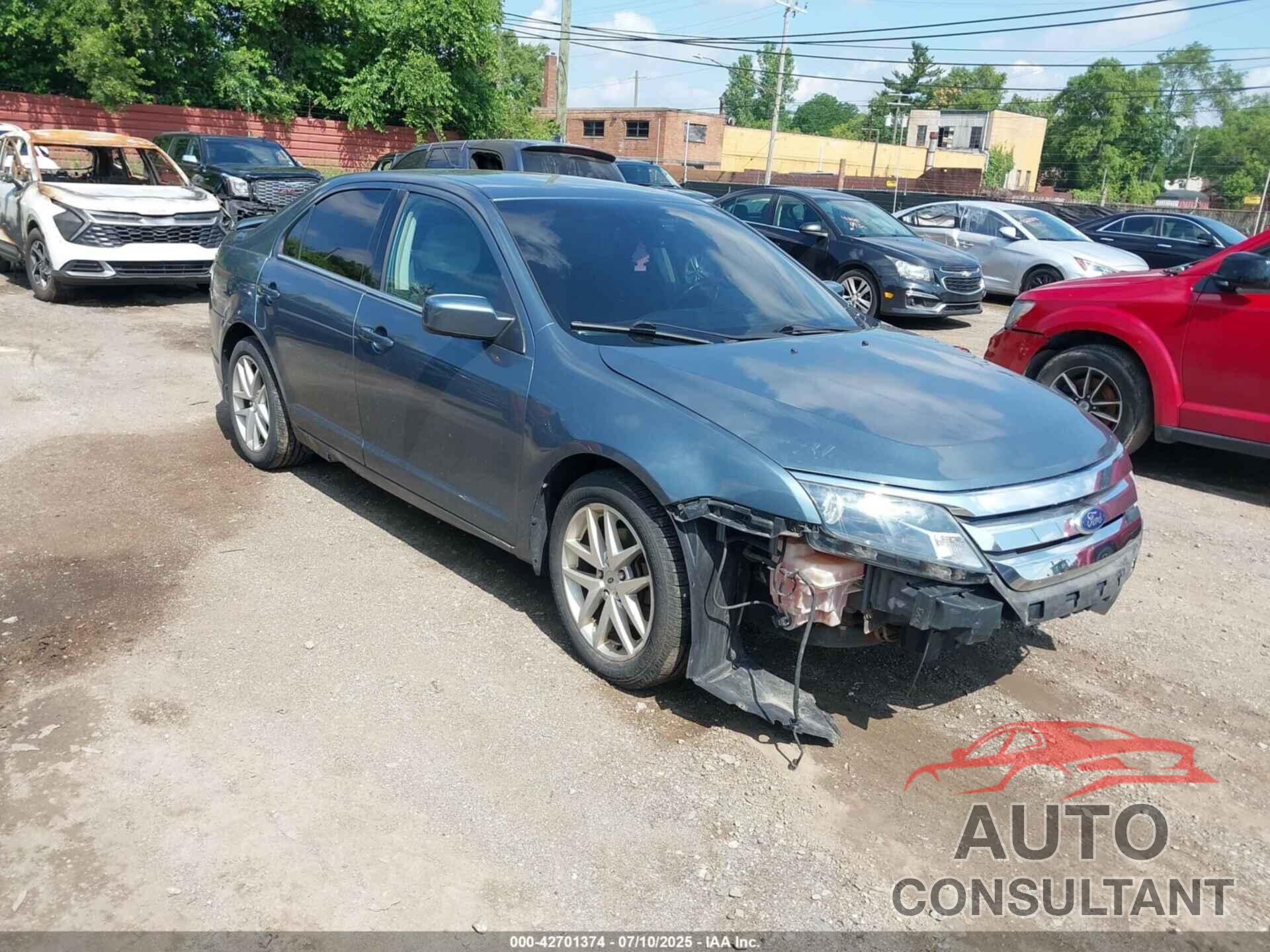FORD FUSION 2012 - 3FAHP0JA5CR237034