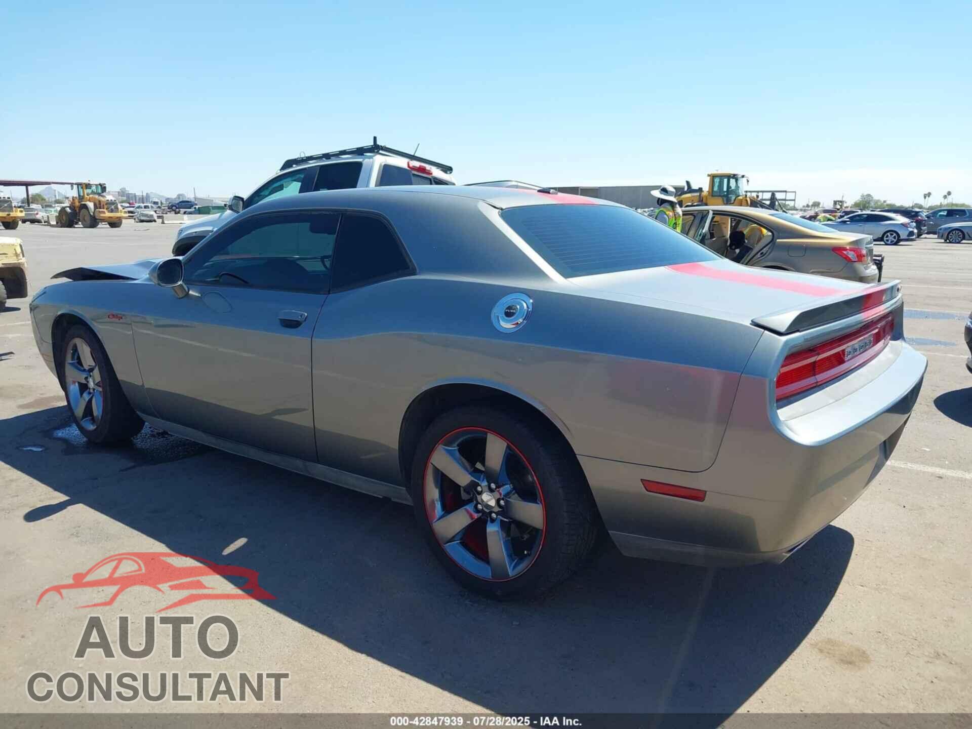 DODGE CHALLENGER 2012 - 2C3CDYAG3CH292159