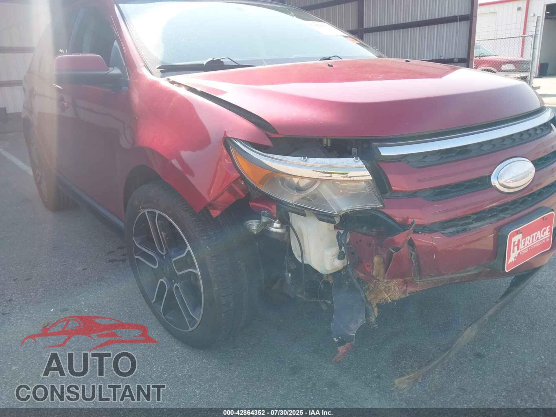 FORD EDGE 2013 - 2FMDK3J92DBA04786
