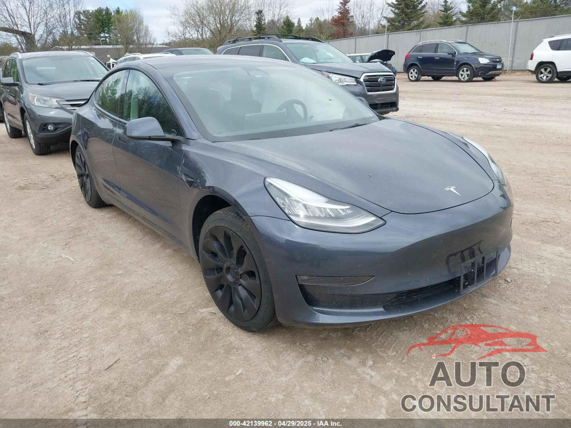 TESLA MODEL 3 2022 - 5YJ3E1EB6NF260118