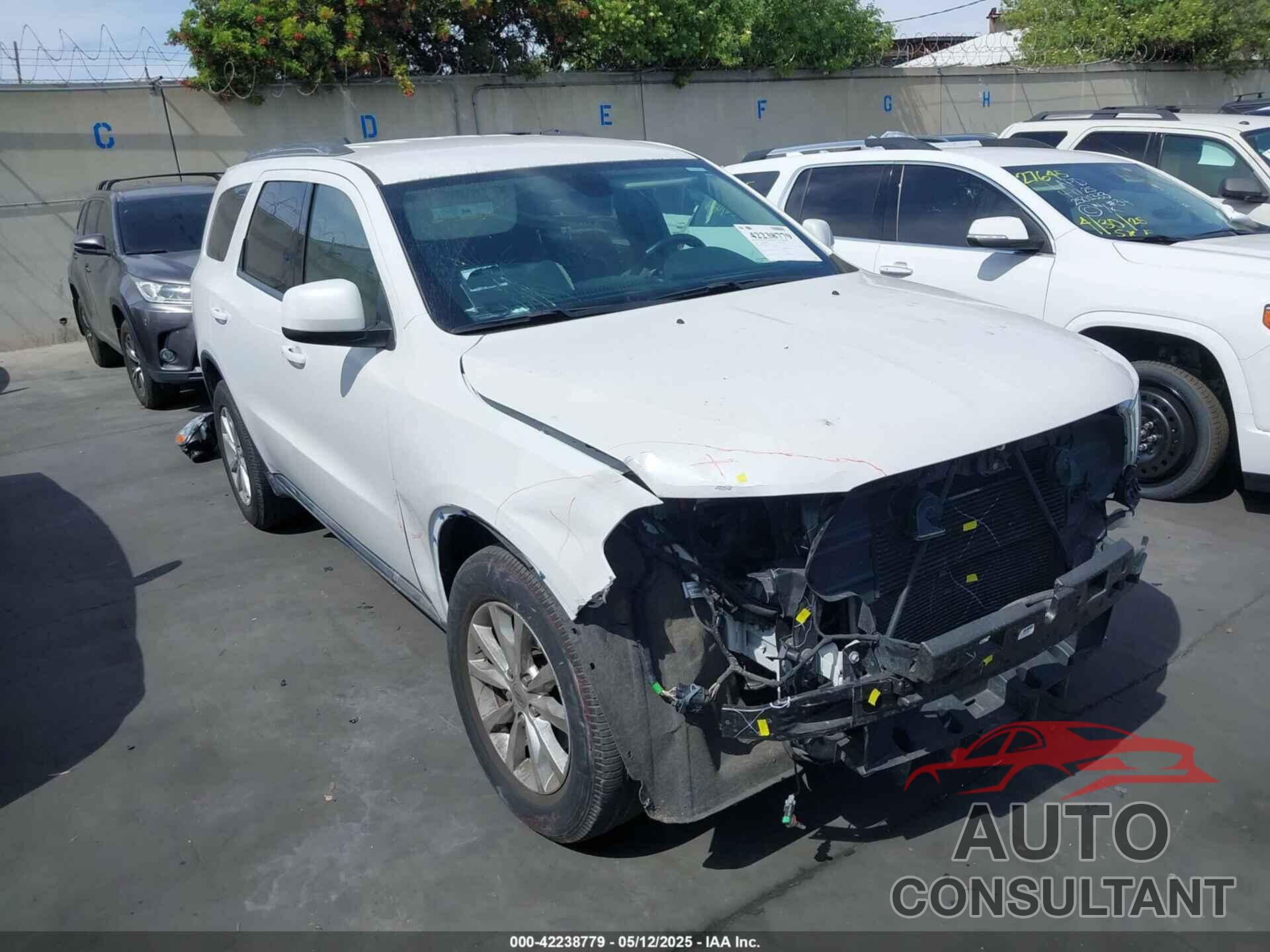 DODGE DURANGO 2020 - 1C4RDHAG3LC381125