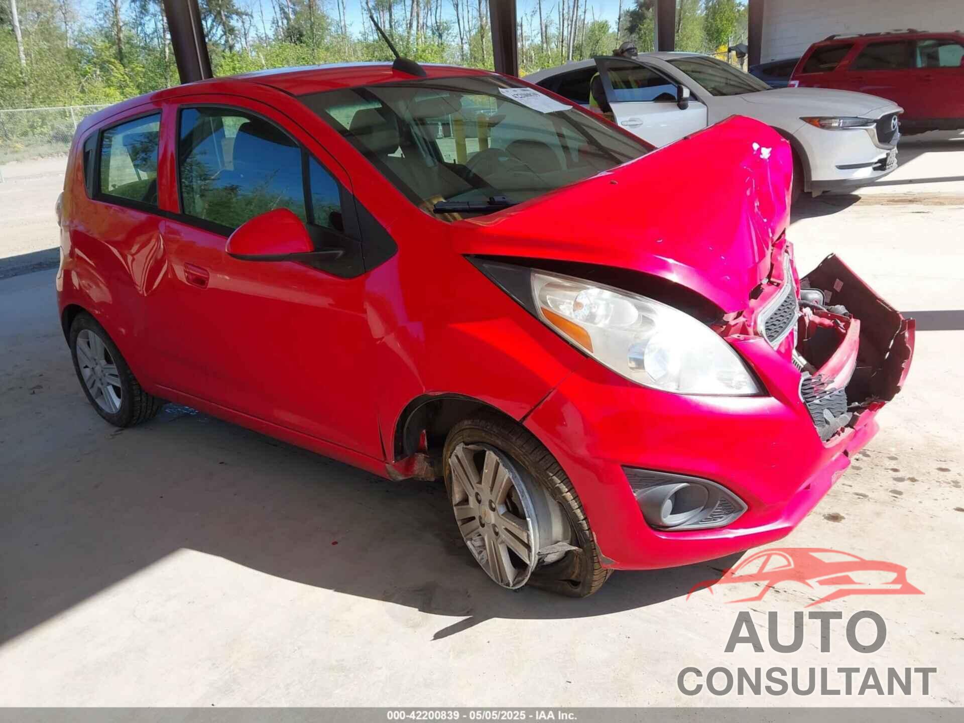 CHEVROLET SPARK 2015 - KL8CD6S95FC721849