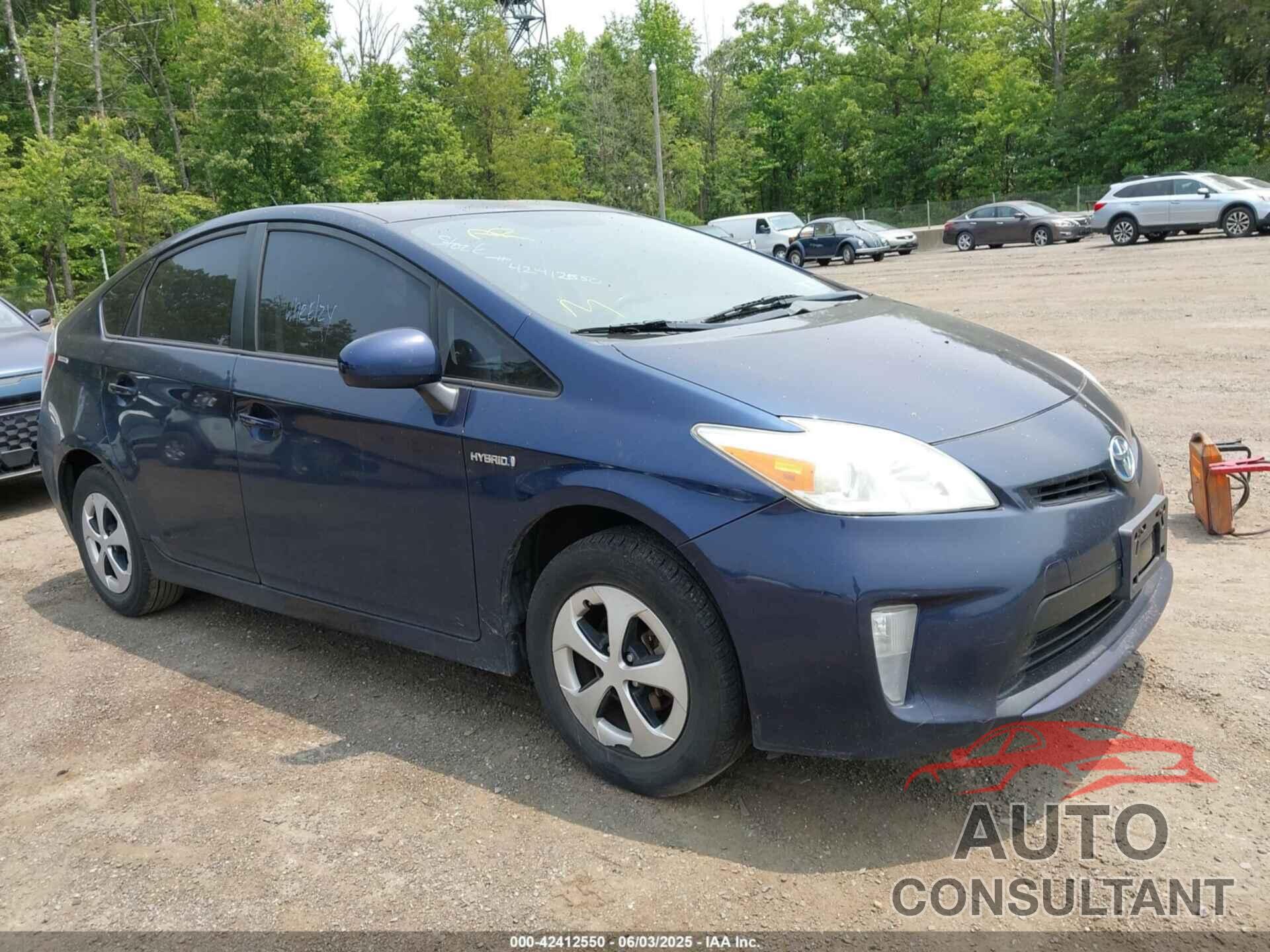 TOYOTA PRIUS 2013 - JTDKN3DU0D1645384