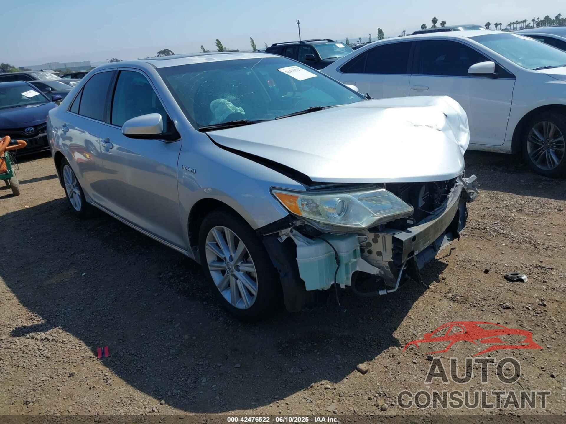 TOYOTA CAMRY HYBRID 2012 - 4T1BD1FK6CU022878