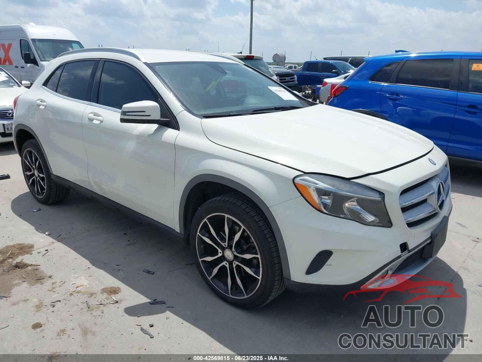 MERCEDES-BENZ GLA 250 2017 - WDCTG4EB9HJ347224