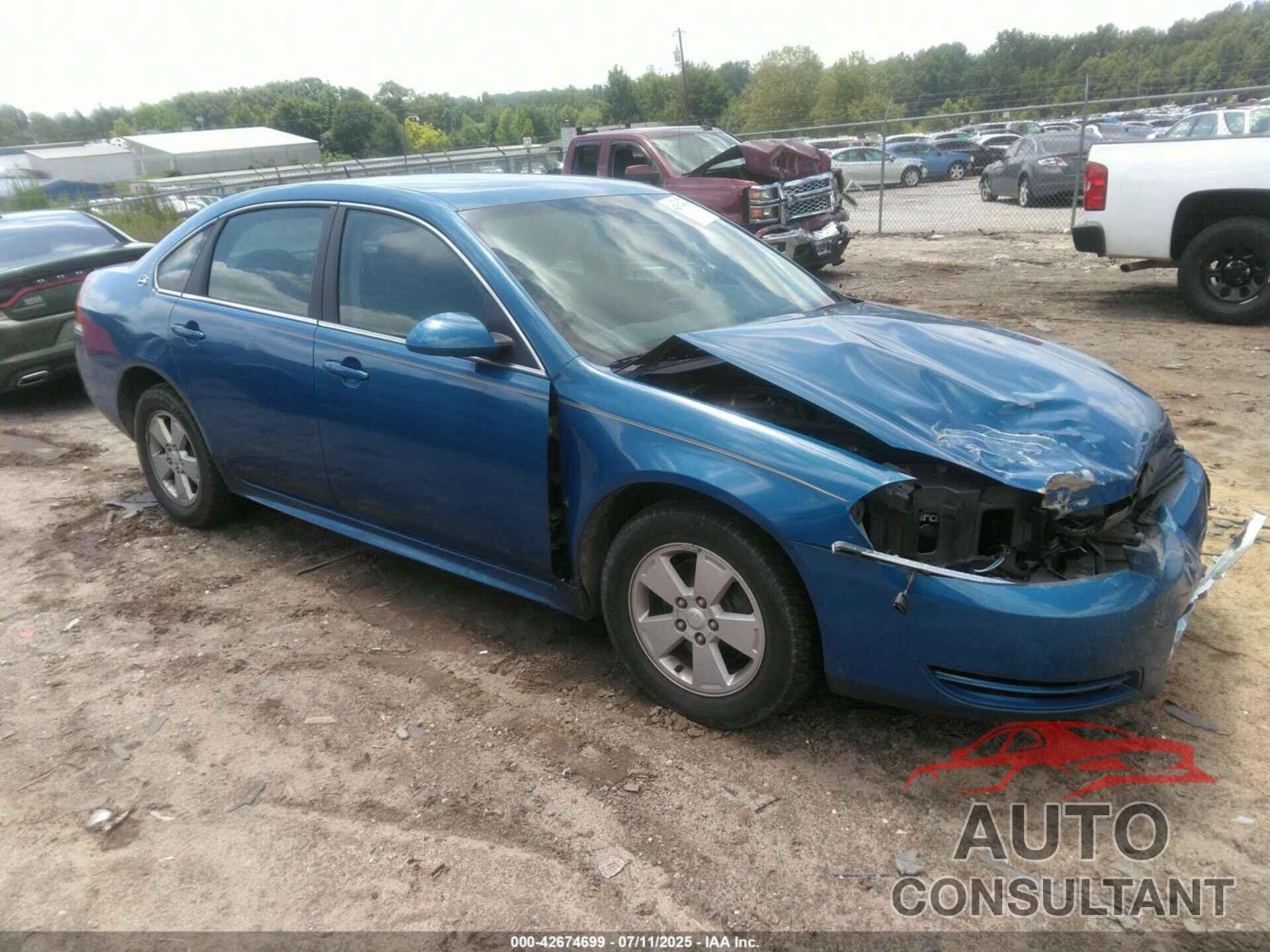 CHEVROLET IMPALA 2009 - 2G1WT57K491266038