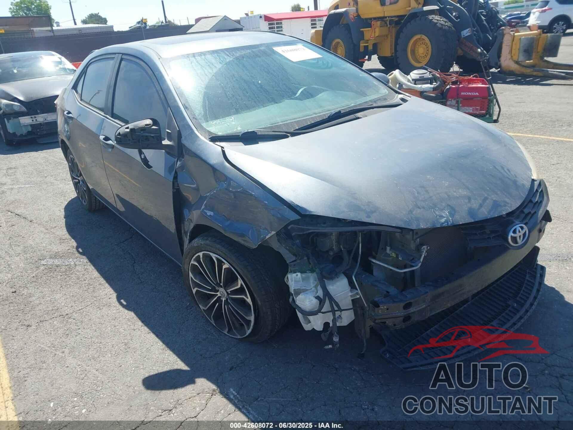 TOYOTA COROLLA 2014 - 5YFBURHE4EP117496