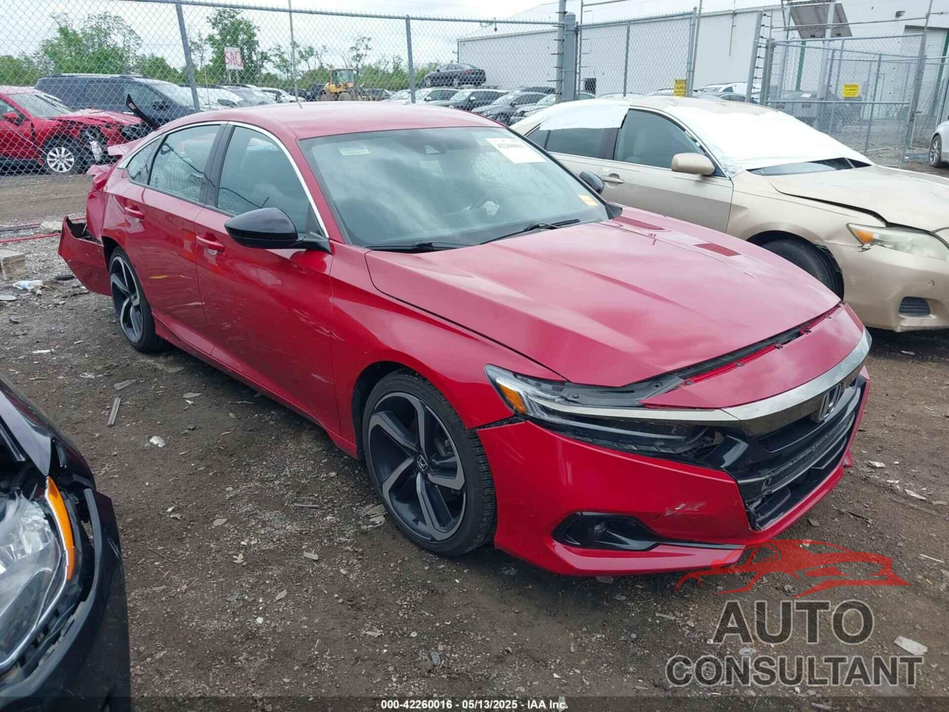HONDA ACCORD 2022 - 1HGCV1F34NA058718
