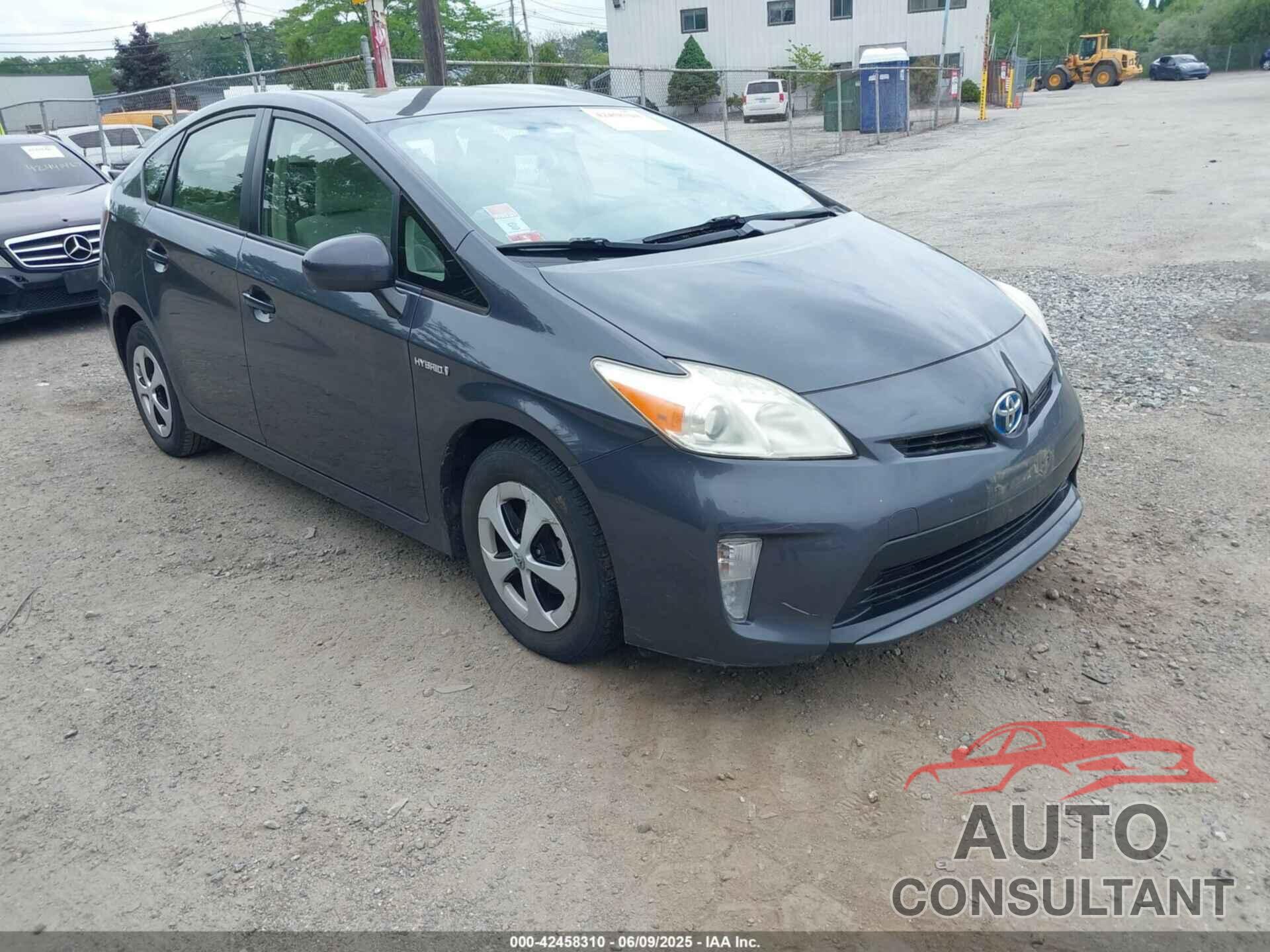 TOYOTA PRIUS 2012 - JTDKN3DU9C1568304