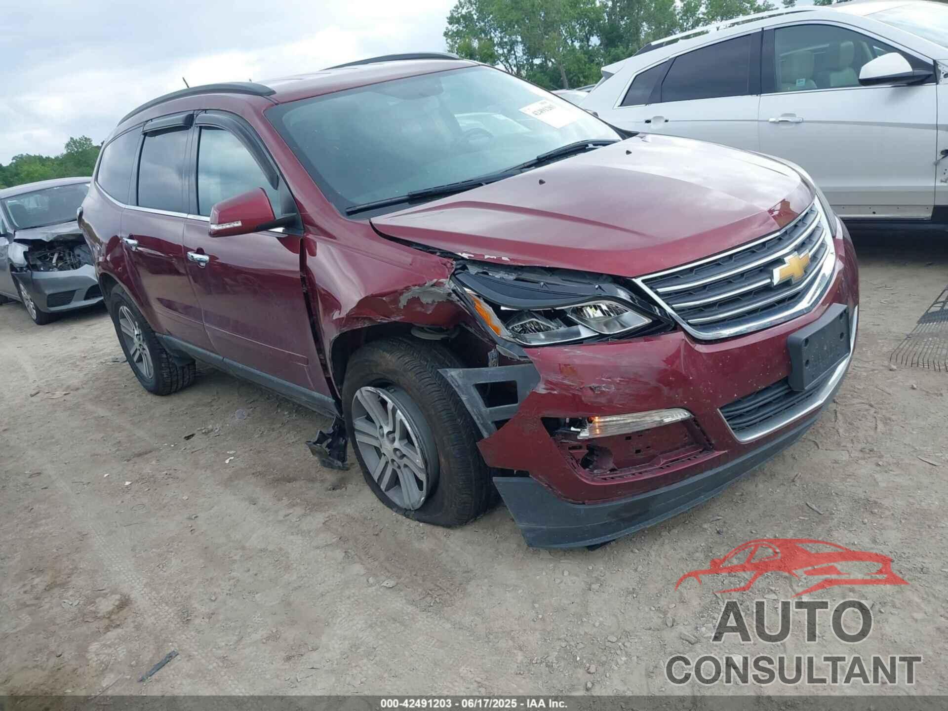 CHEVROLET TRAVERSE 2015 - 1GNKVGKD7FJ122450
