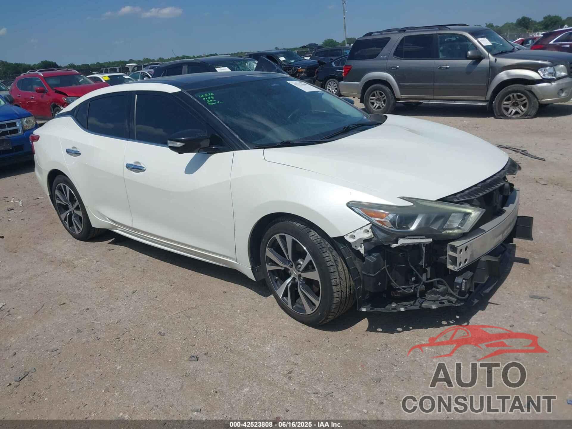 NISSAN MAXIMA 2016 - 1N4AA6AP4GC436154