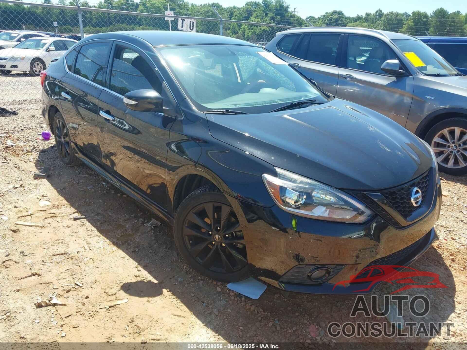 NISSAN SENTRA 2018 - 3N1AB7AP6JY262408
