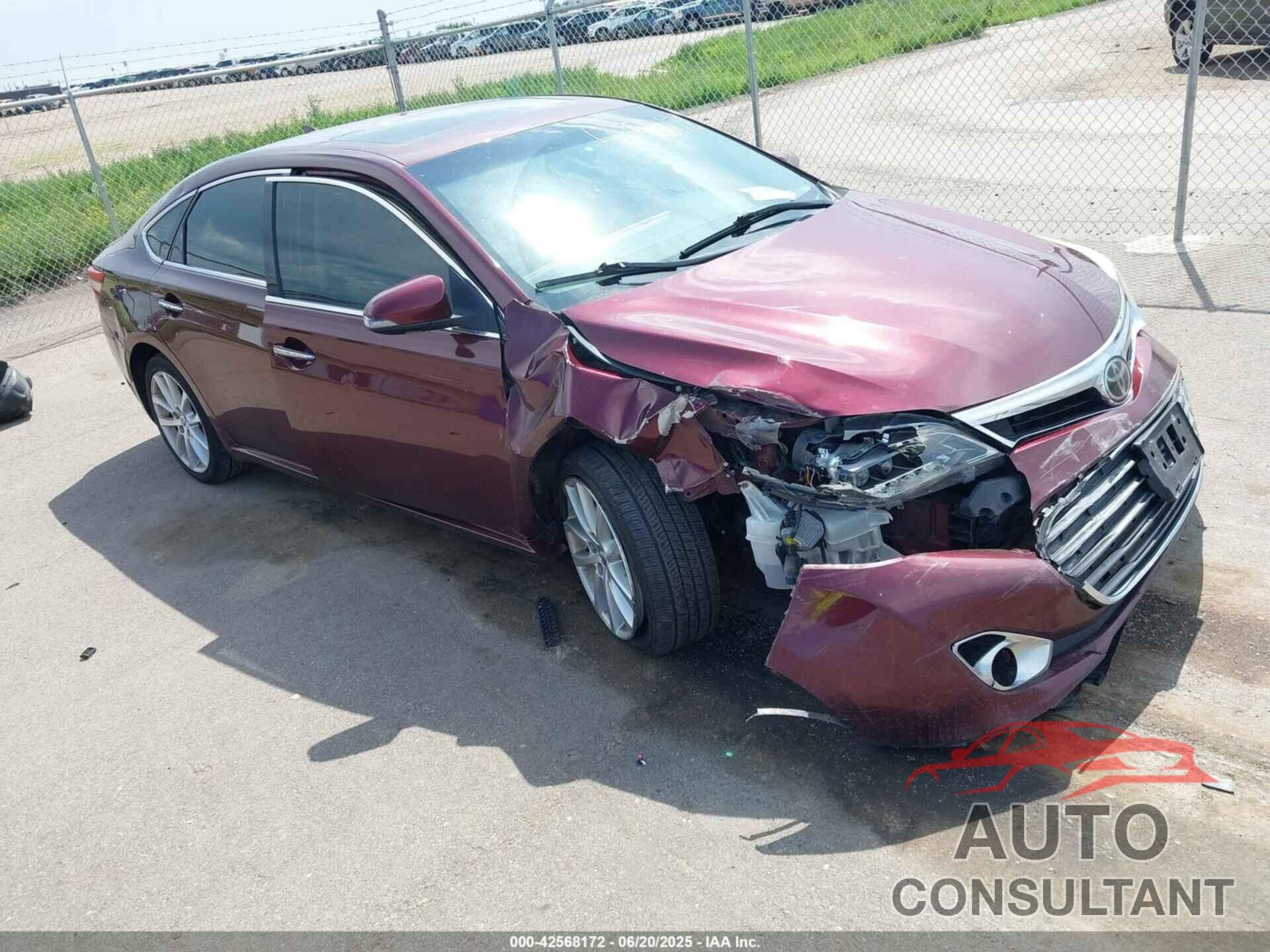 TOYOTA AVALON 2013 - 4T1BK1EB5DU067688