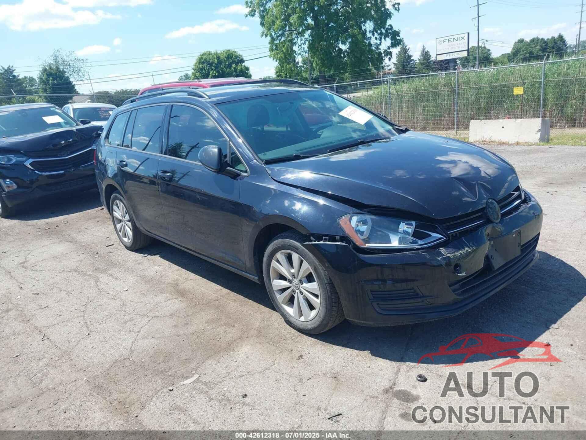 VOLKSWAGEN GOLF SPORTWAGEN 2016 - 3VWA17AU1GM510485