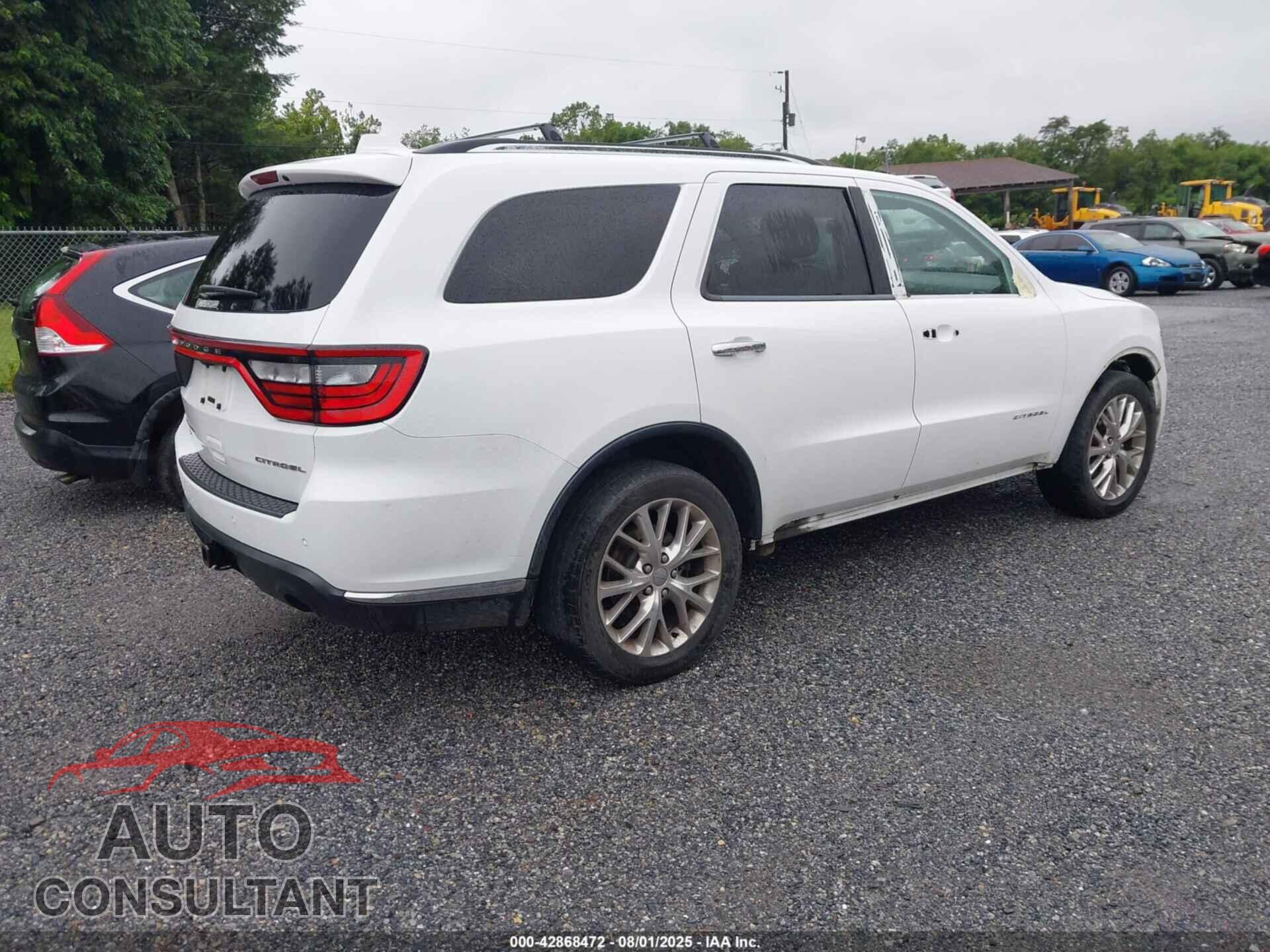 DODGE DURANGO 2014 - 1C4RDJEG2EC397417