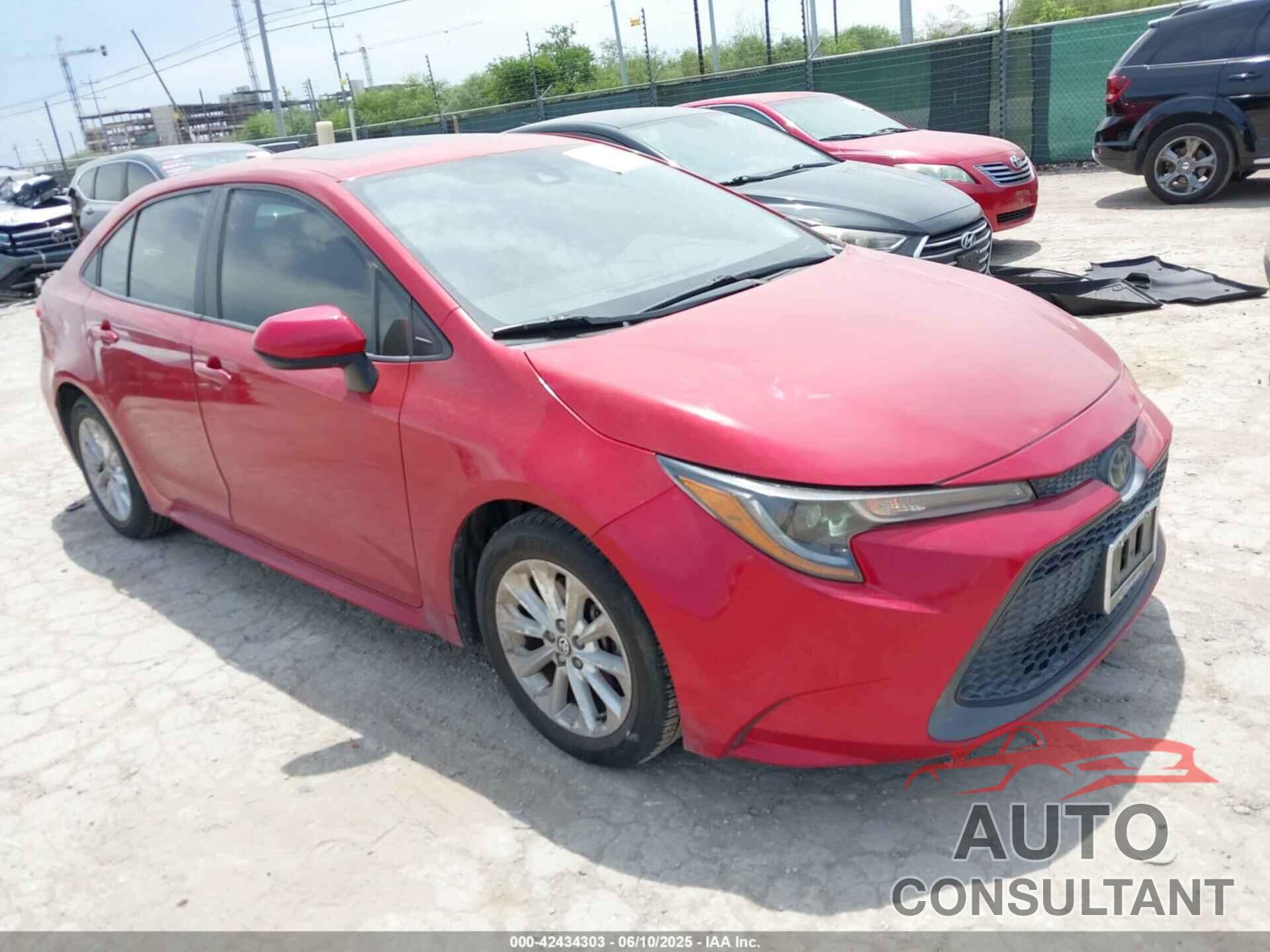 TOYOTA COROLLA 2020 - 5YFHPRAE7LP021306