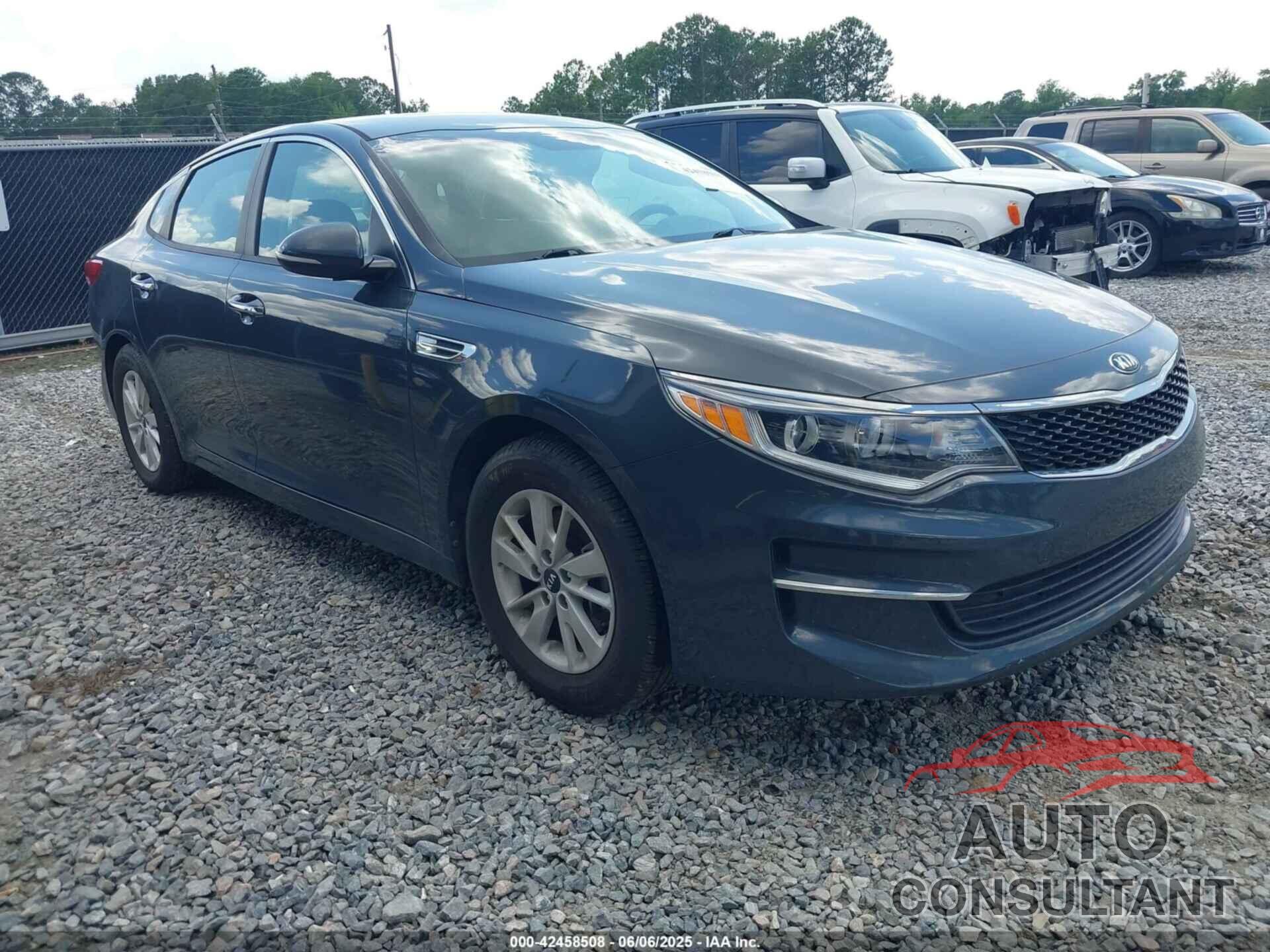 KIA OPTIMA 2016 - KNAGT4L36G5092115
