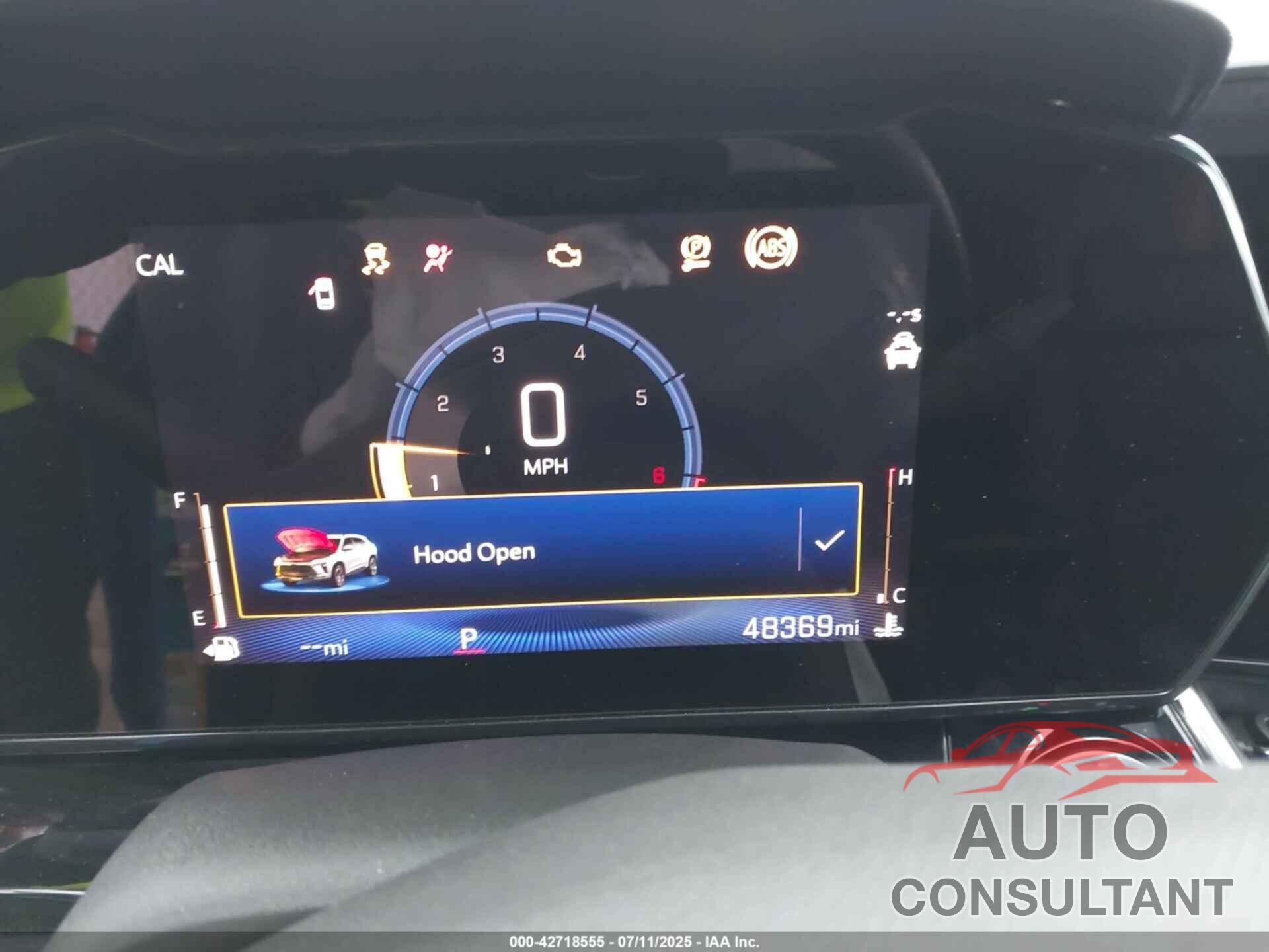 CHEVROLET TRAX 2024 - KL77LJE29RC119843