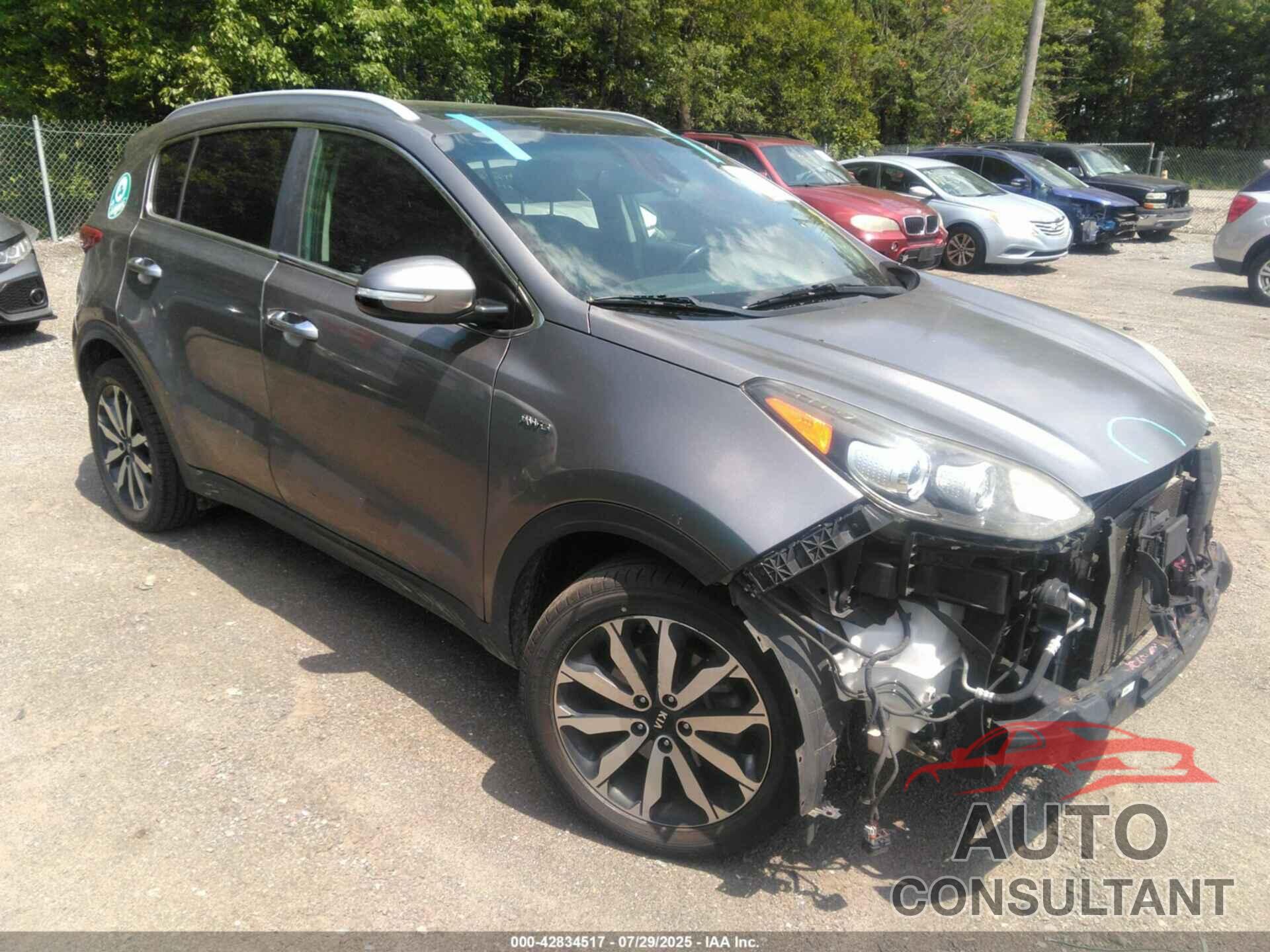 KIA SPORTAGE 2017 - KNDPNCAC9H7229466