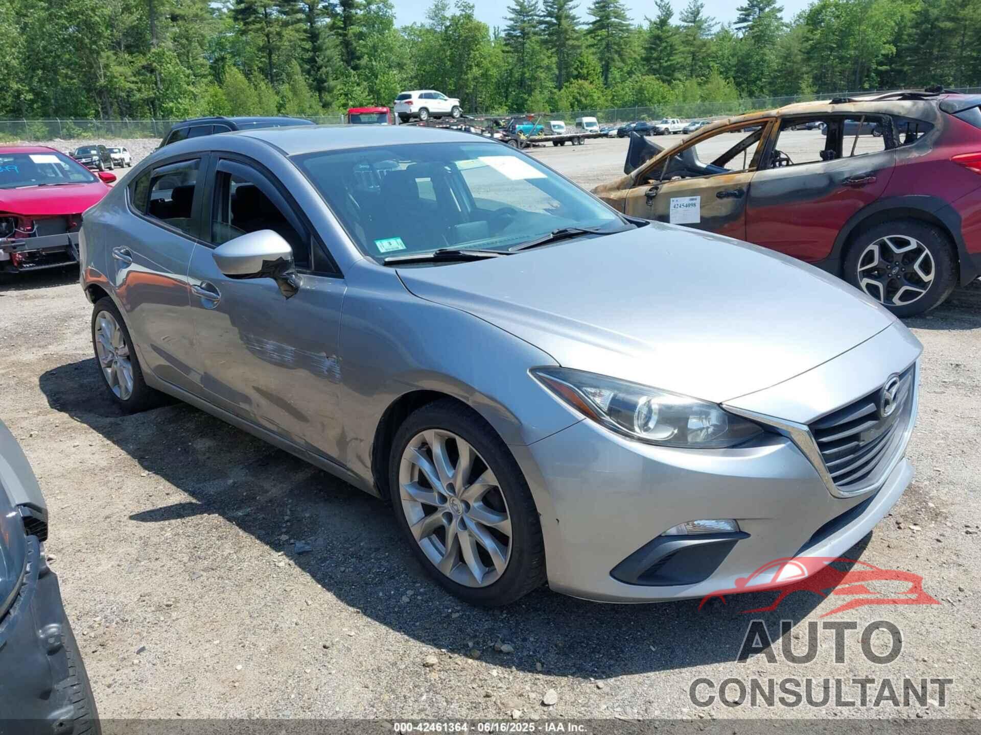 MAZDA MAZDA3 2016 - JM1BM1T72G1316483