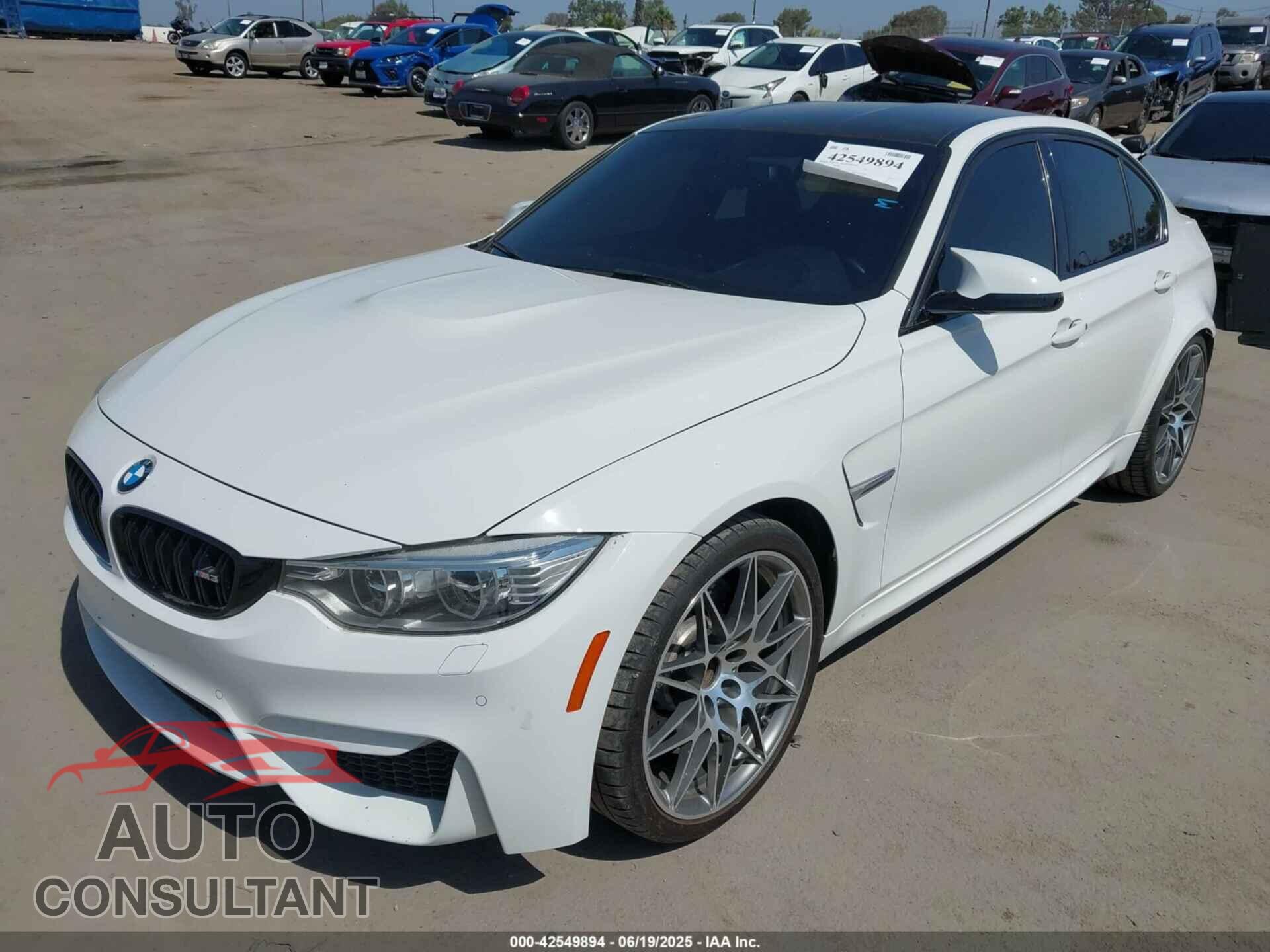 BMW M3 2016 - WBS8M9C50G5D30278
