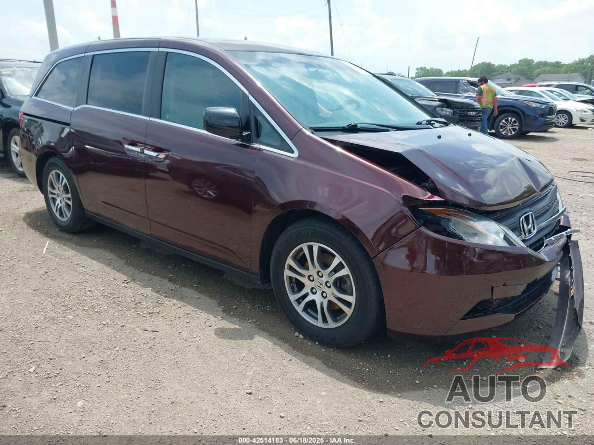 HONDA ODYSSEY 2011 - 5FNRL5H49BB061614