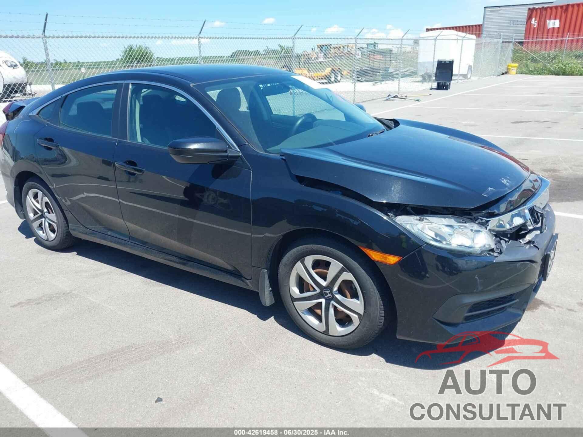 HONDA CIVIC 2016 - 19XFC2F54GE052460