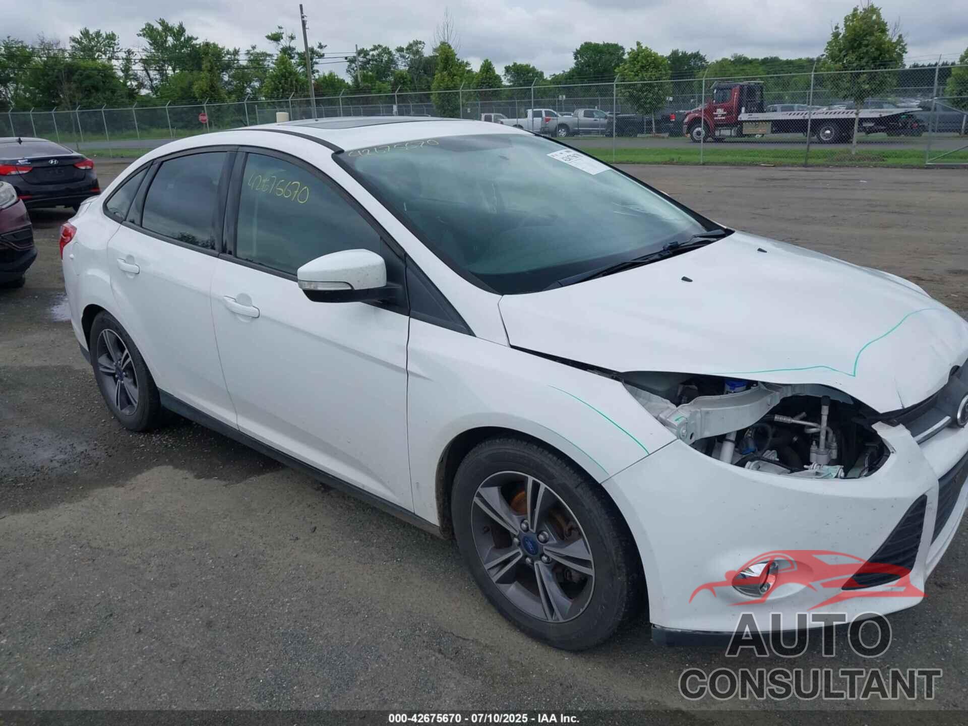 FORD FOCUS 2014 - 1FADP3F28EL426828