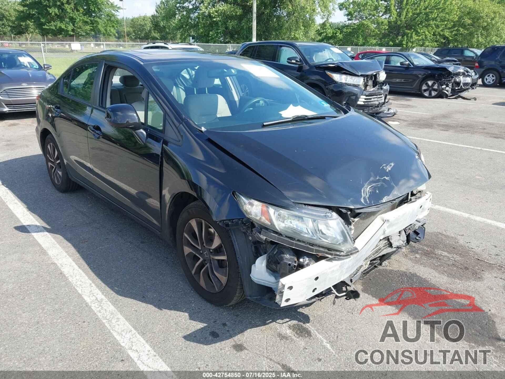 HONDA CIVIC 2013 - 2HGFB2F82DH536903