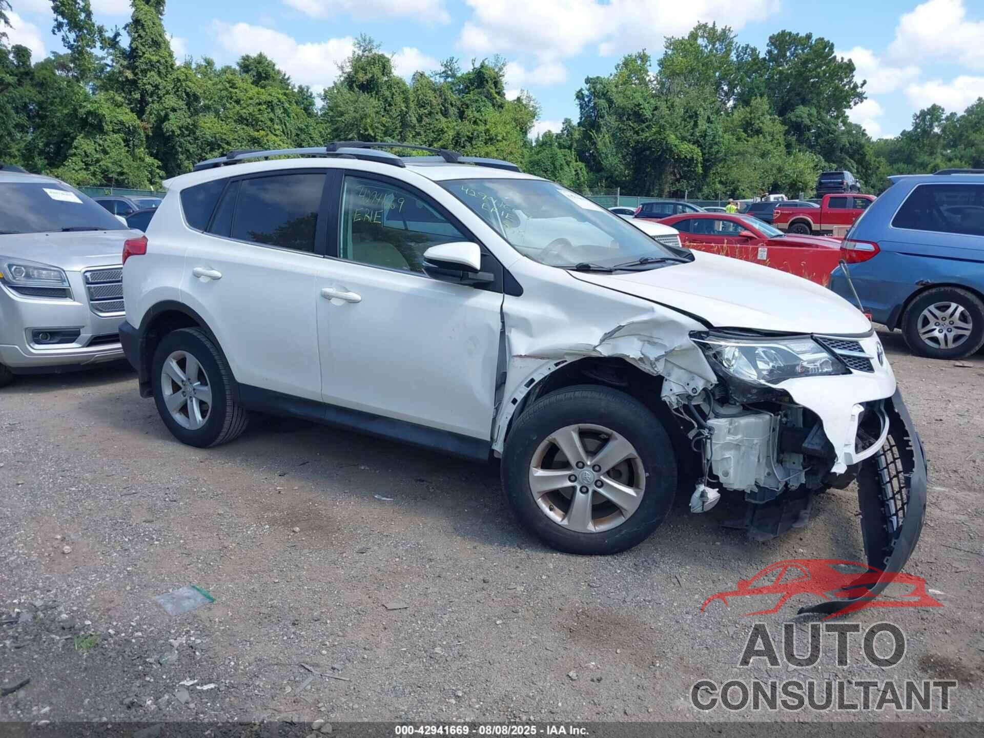 TOYOTA RAV4 2013 - 2T3RFREV6DW066018